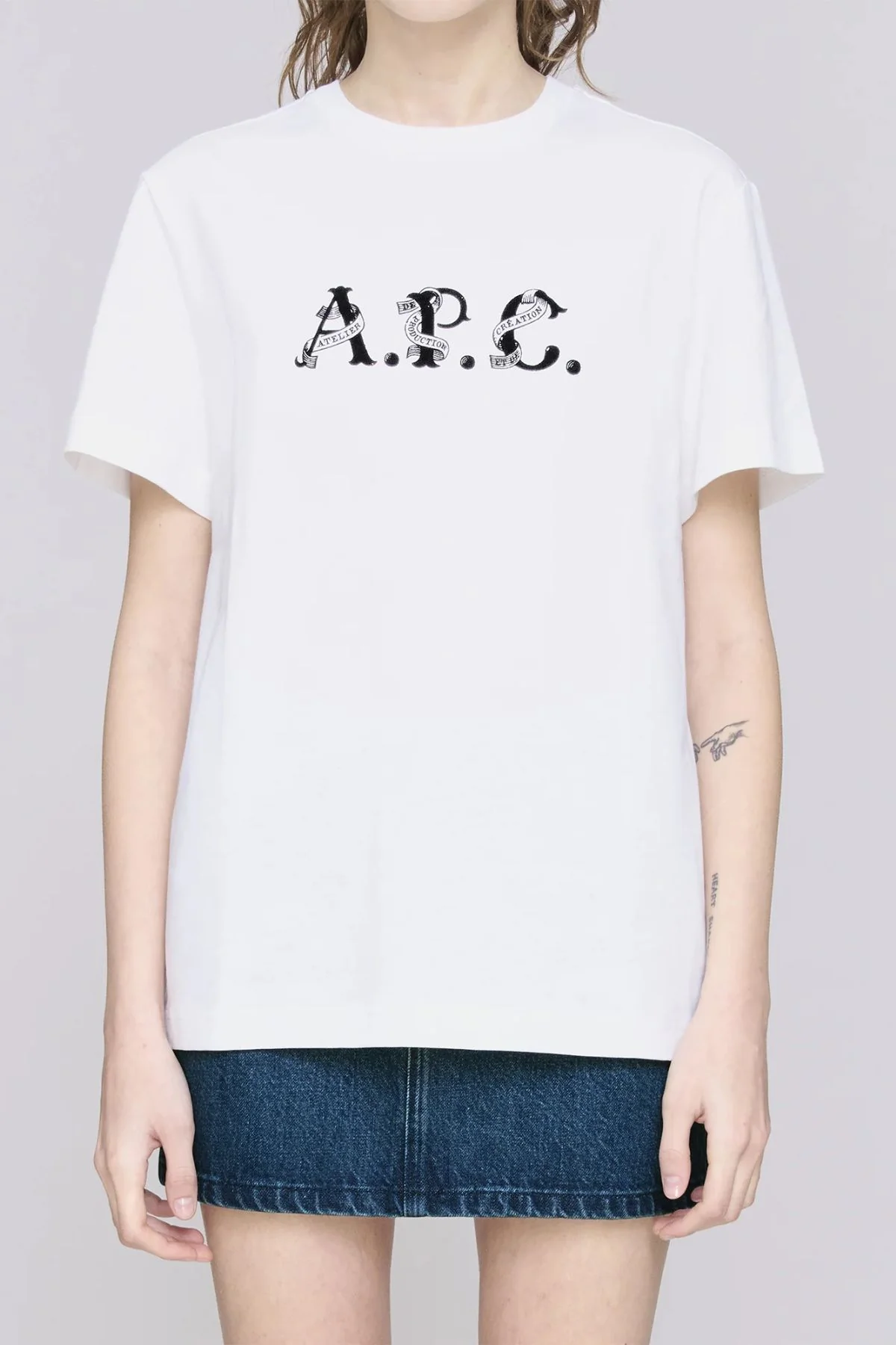 A.P.C. Hugo T-Shirt - White - Image 4