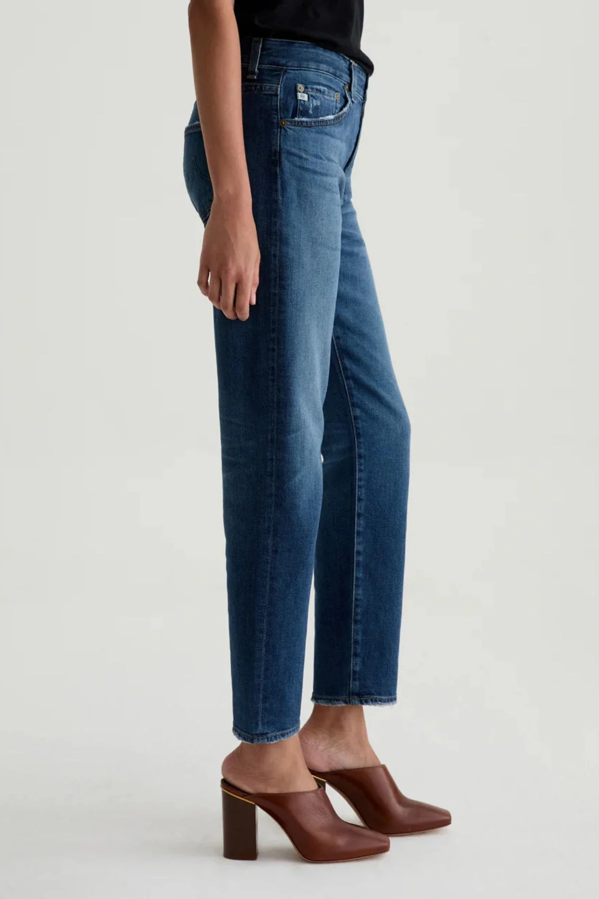 AG Denim Ex-Boyfriend Slim Jean - 10 Yr Exposure - Image 3