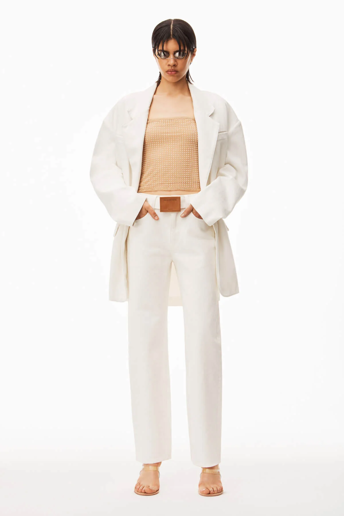 Alexander Wang Clear Hotfix Camisole - Ginger - Image 2