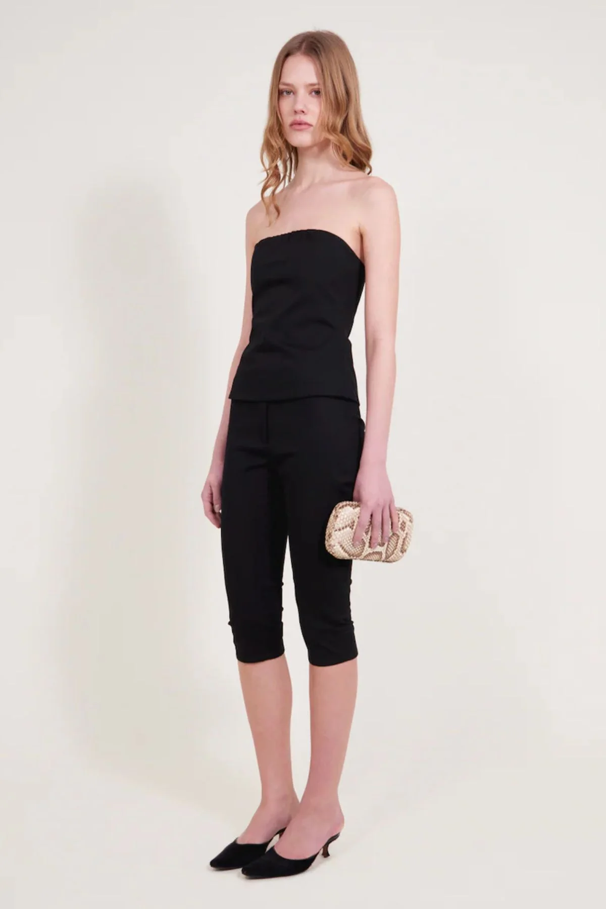 ALFIE Capri Pant - Black - Image 2