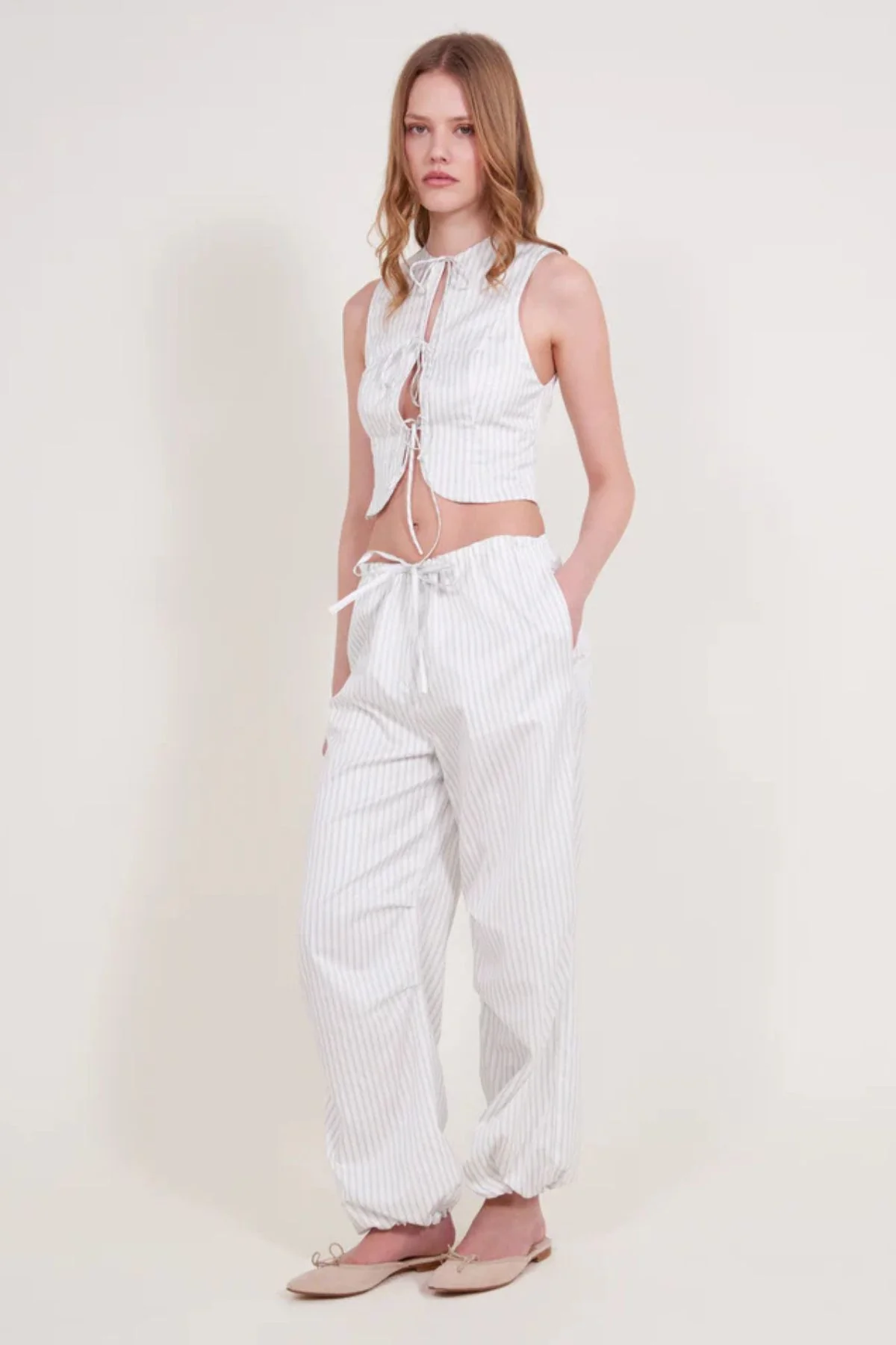 ALFIE Grace Pant - White
