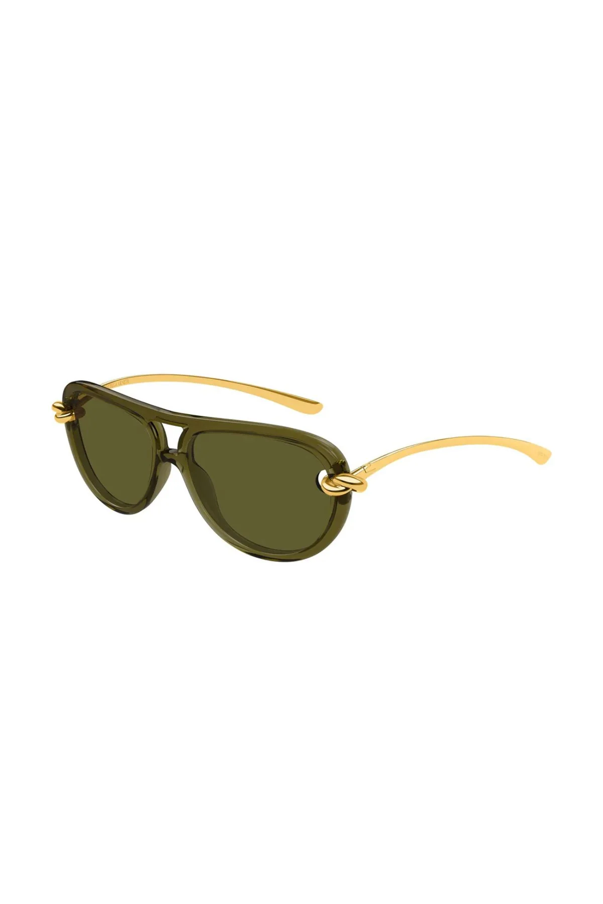 Bottega Veneta Aviator Sunglasses - Green - Image 2