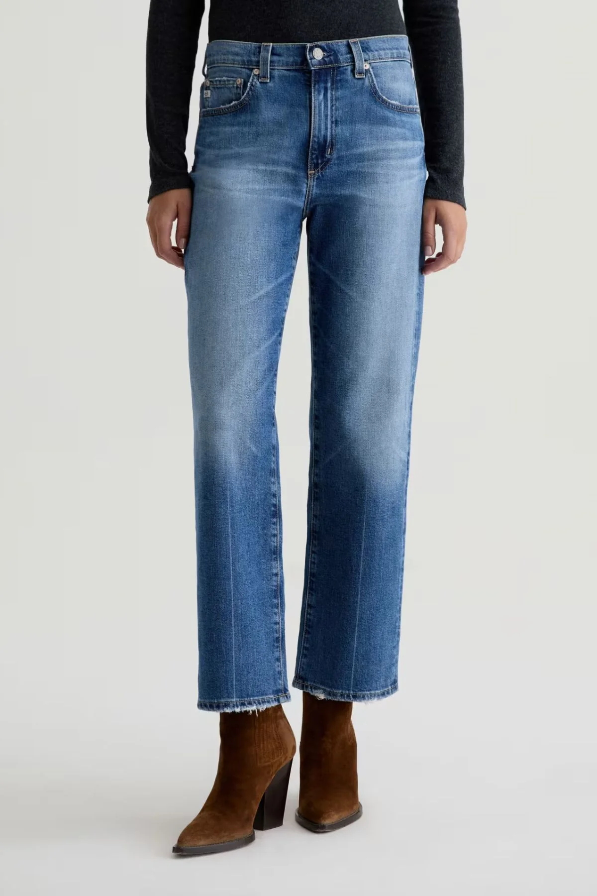 AG Denim Brinley Crop - 17 Years Mystery - Image 6