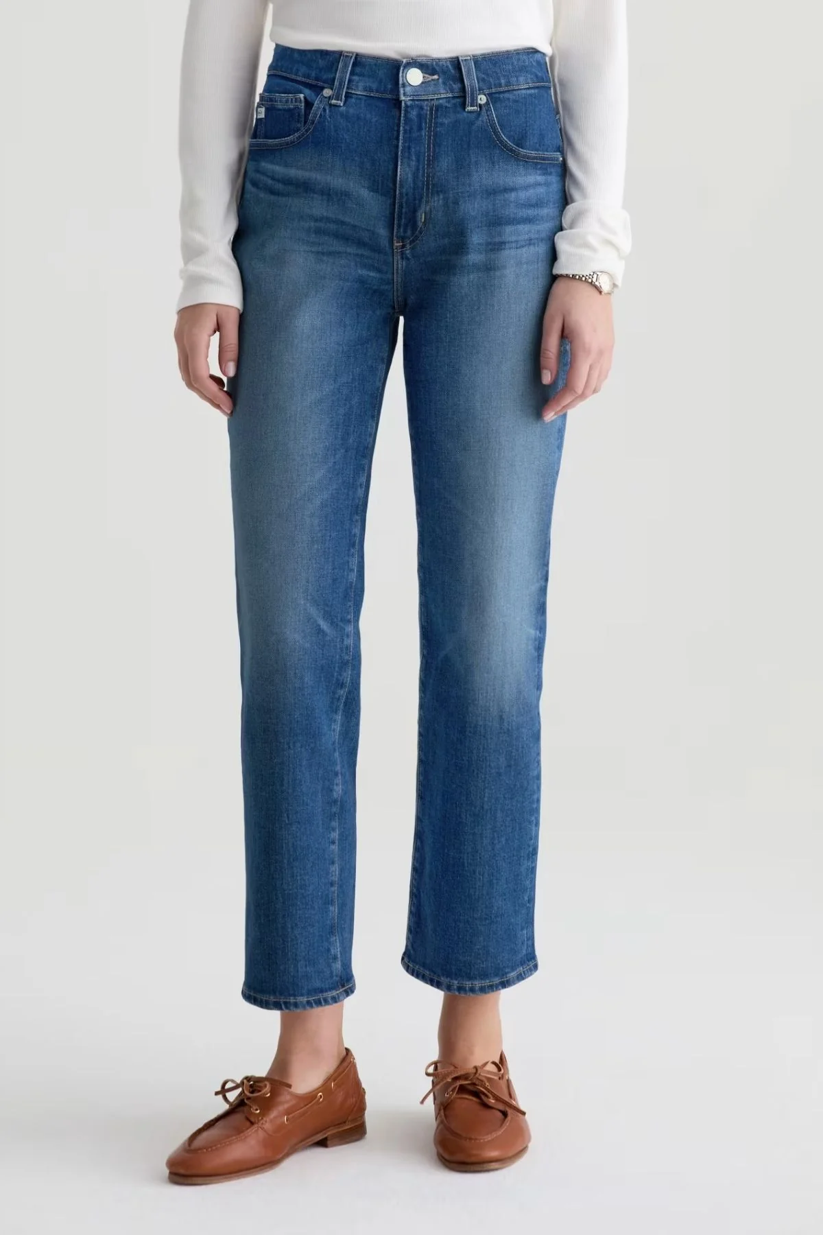 AG Denim Brinley Crop - Owens Valley - Image 7