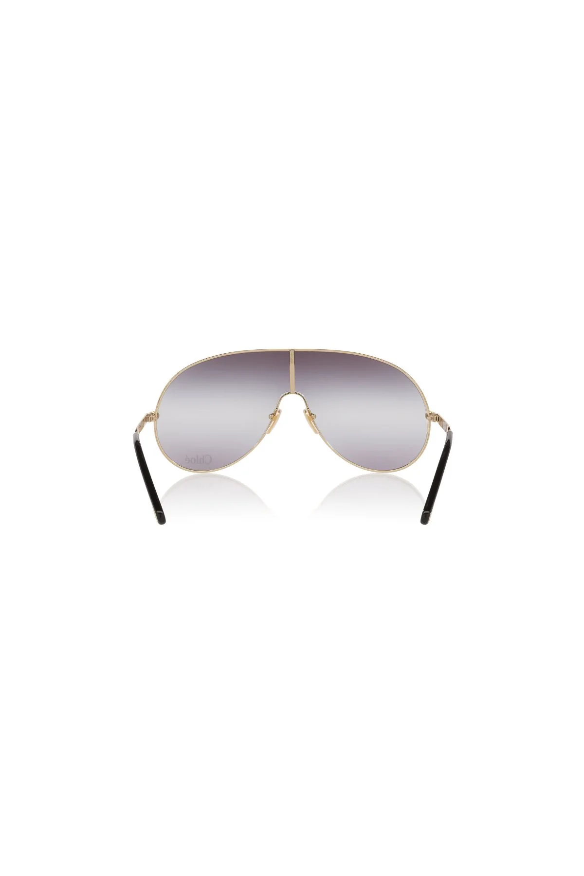 Chloé Aly Aviator Sunglasses - Gold - Image 4