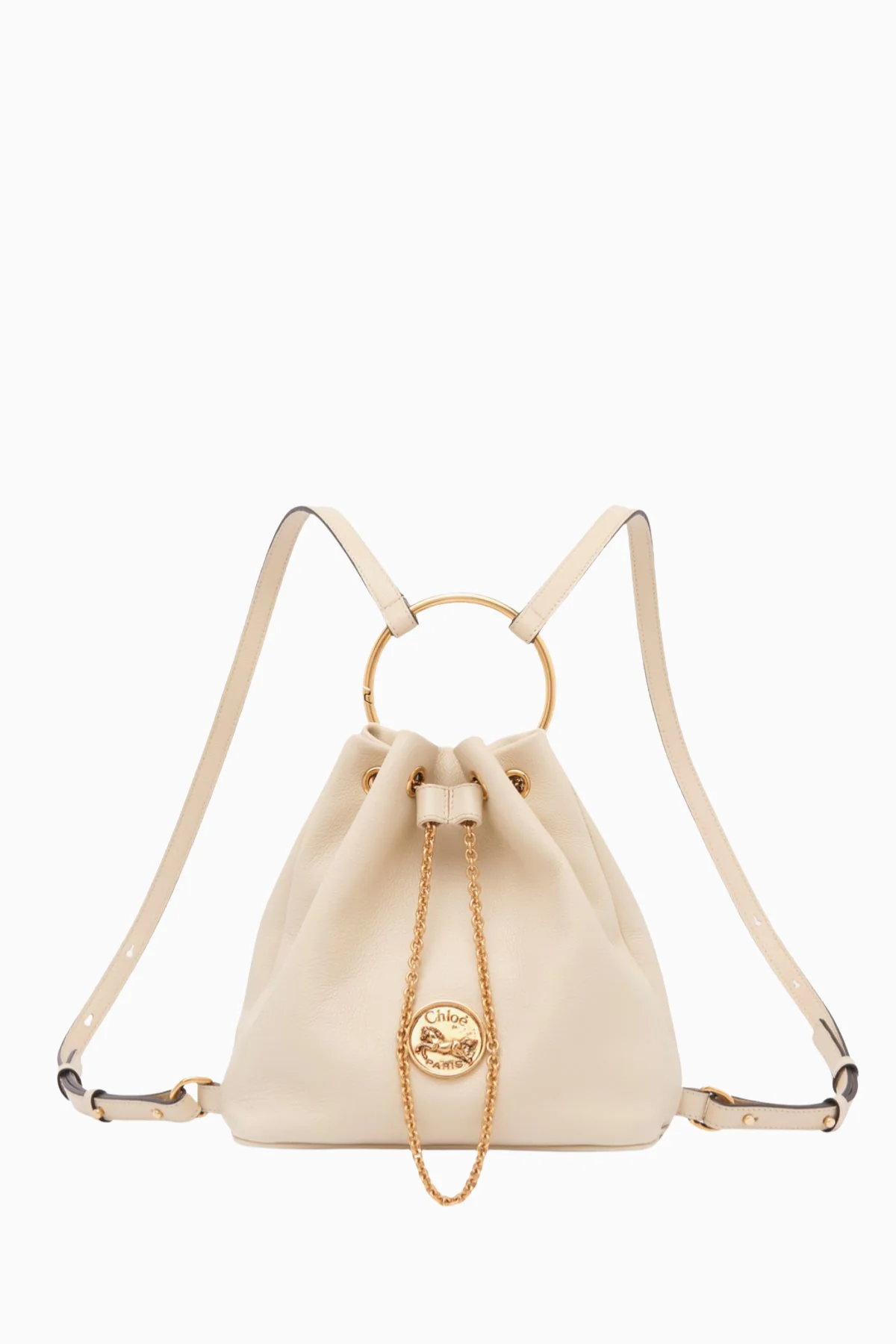 Chloé Bracelet Bag Backpack - Vegetal Beige