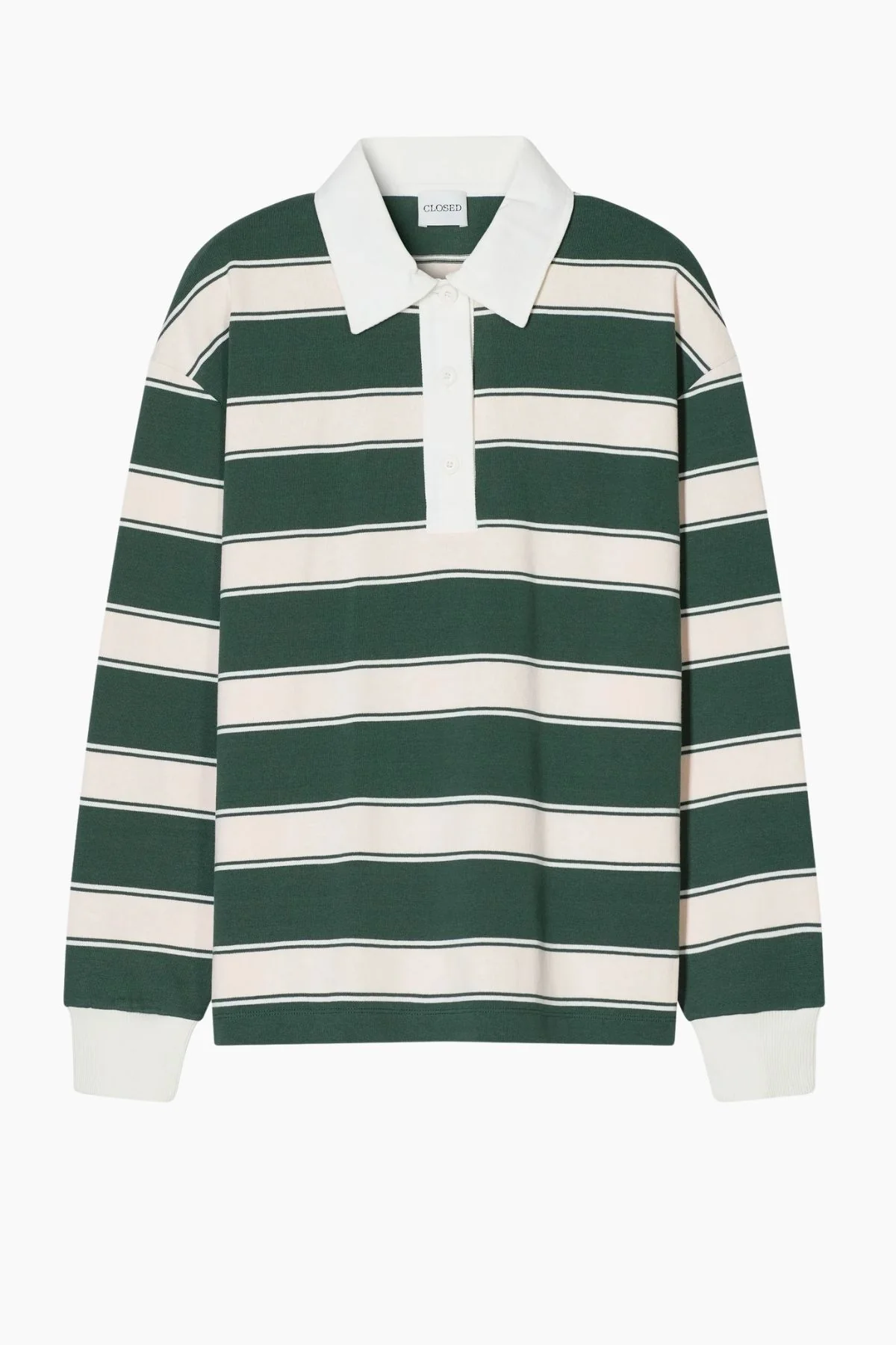 CLOSED Rugby Top - Royal Green