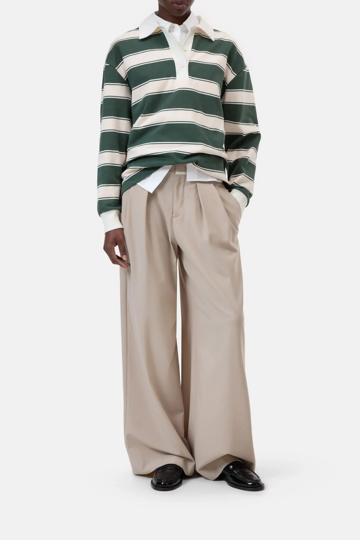 CLOSED Rugby Top - Royal Green - Image 3