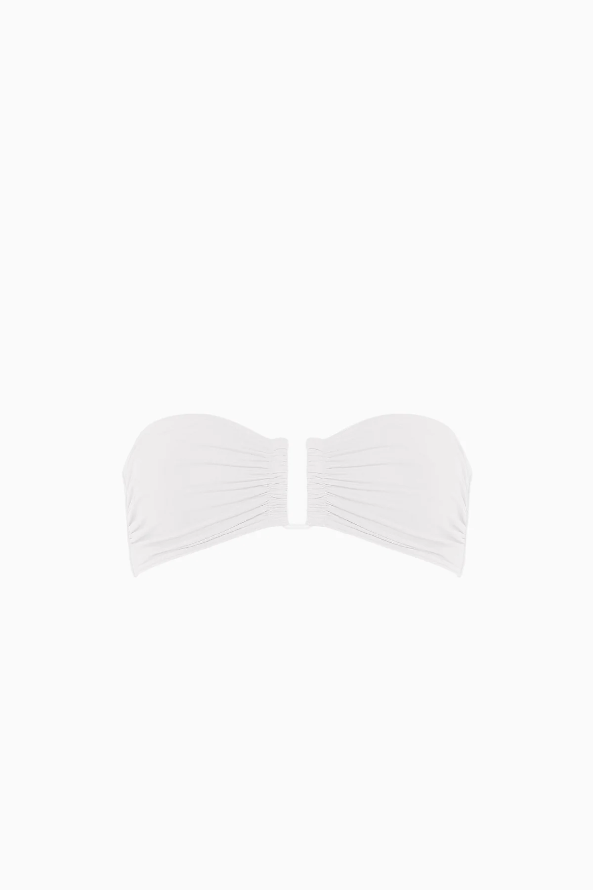 ERES Show Strapless Bikini Top - White