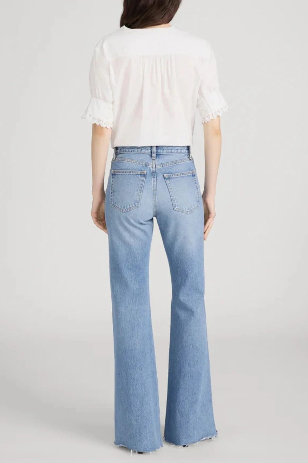 Frame Denim The Lax - Dew Raw Fray - Image 3