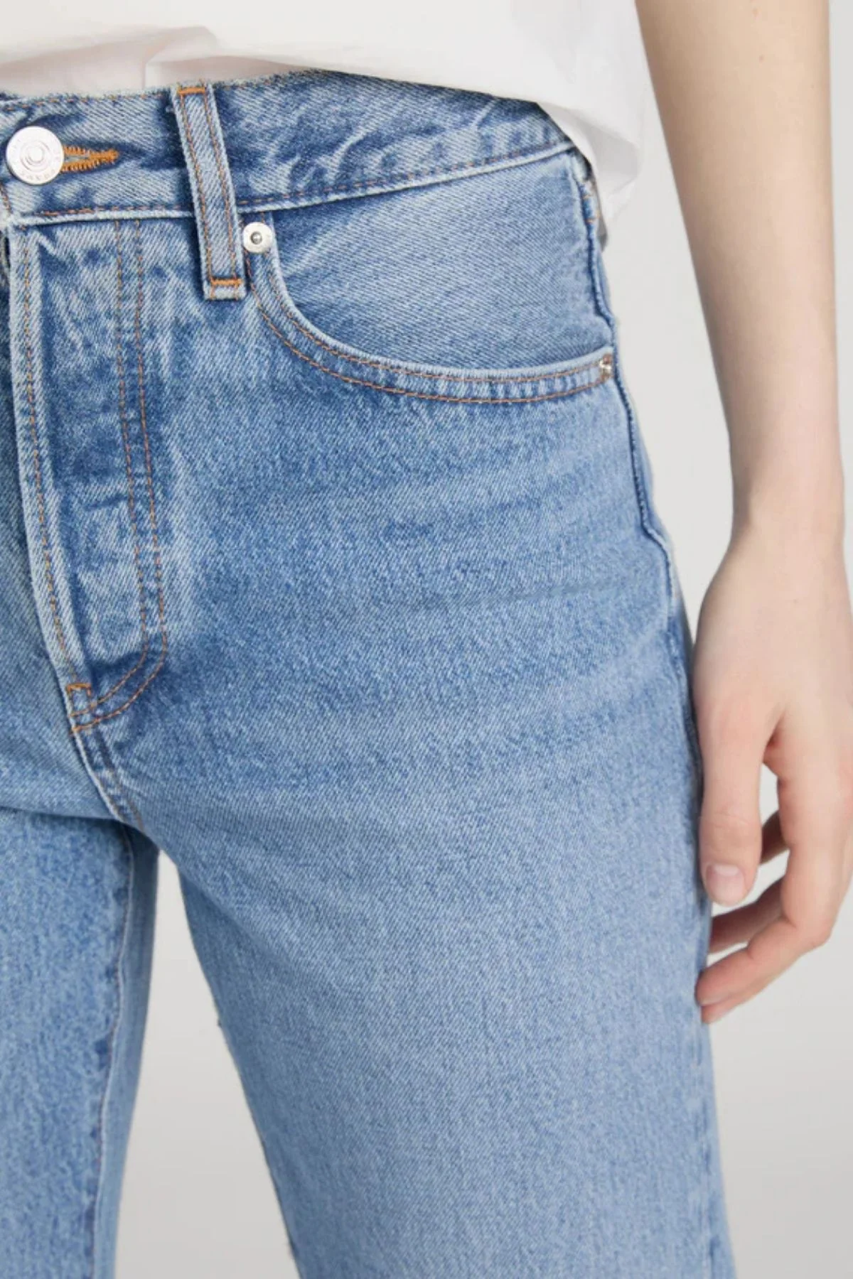 Frame Denim The Lax - Dew Raw Fray - Image 4