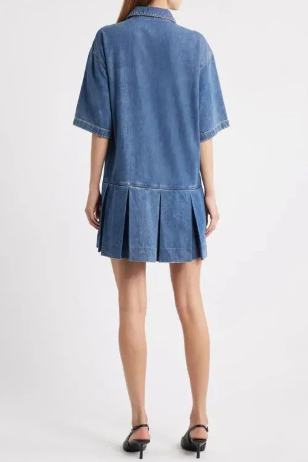 Frame Denim The Tennis Dress - Potion - Image 4