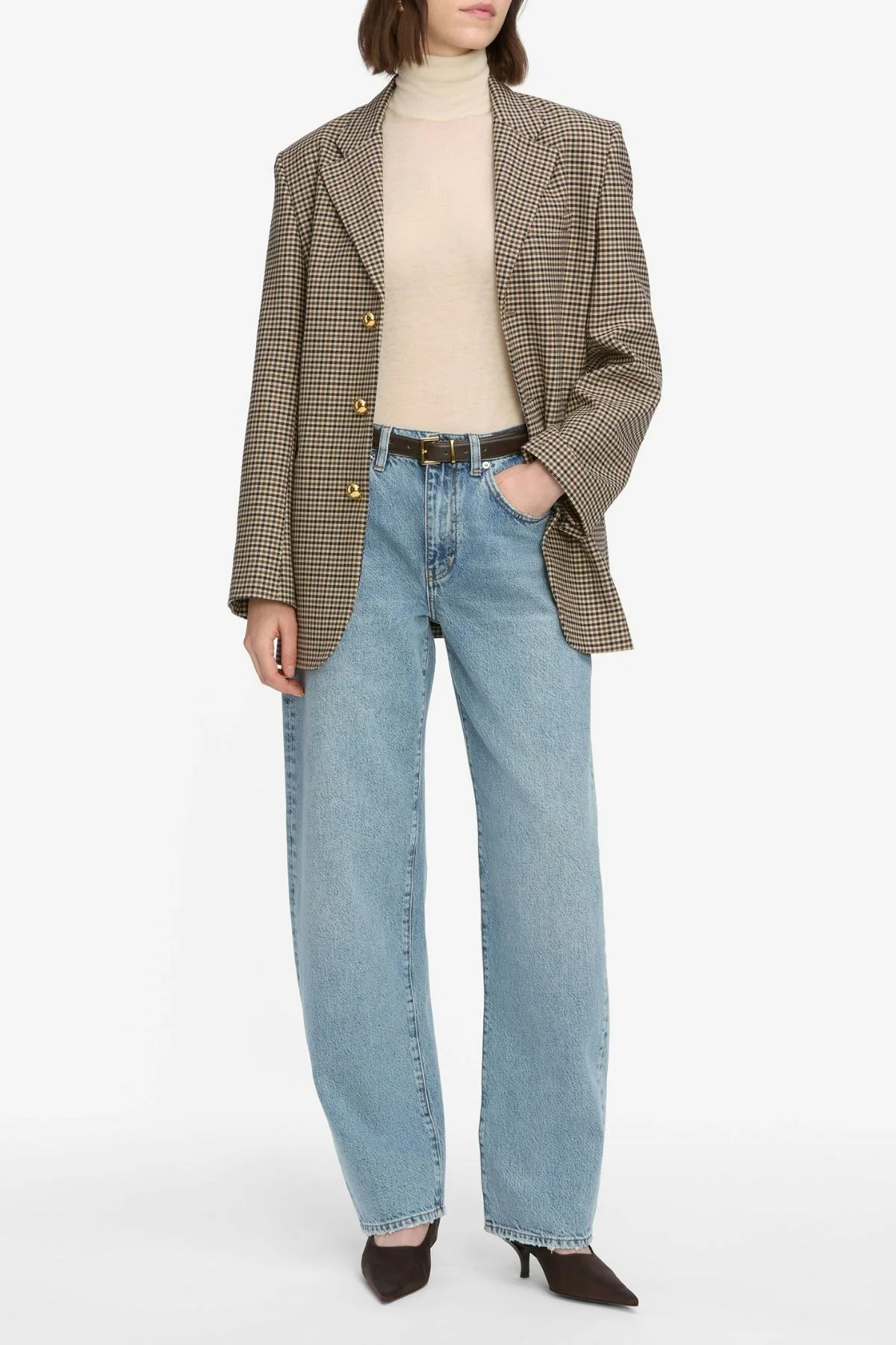 Frame Denim The Low Slung Barrel - Dollhouse - Image 2