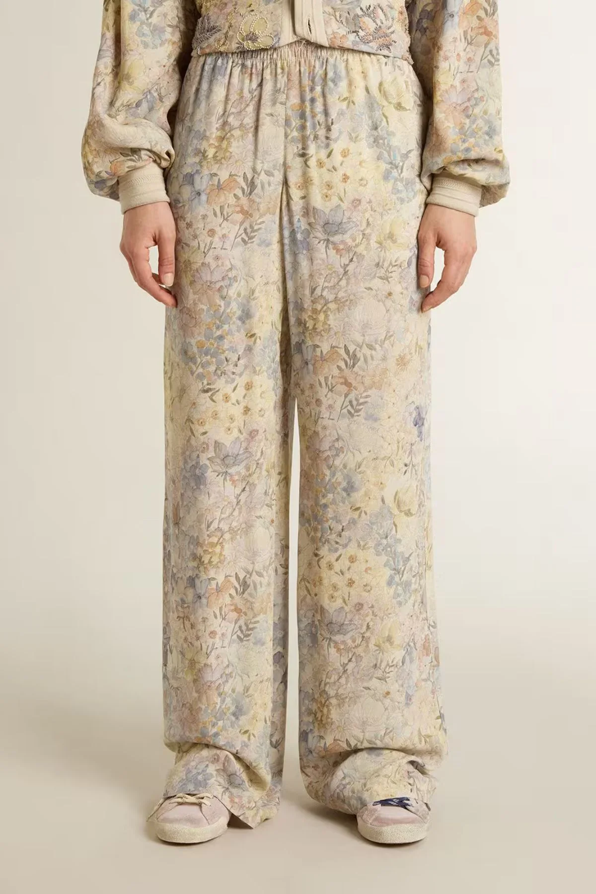Golden Goose Jogging Pants - Pastel Flowers - Image 5