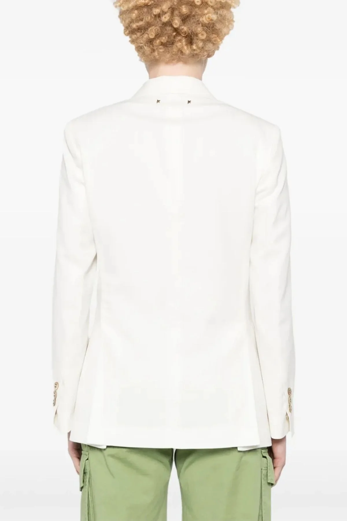 Golden Goose Wool Double Breasted Blazer - Arctic Wolf - Image 4