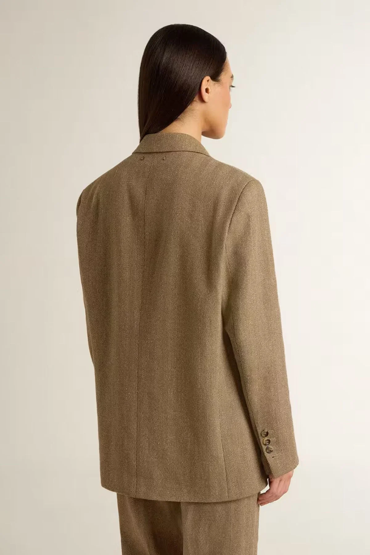 Golden Goose SB Blazer - Golden Brown/ Off White - Image 3
