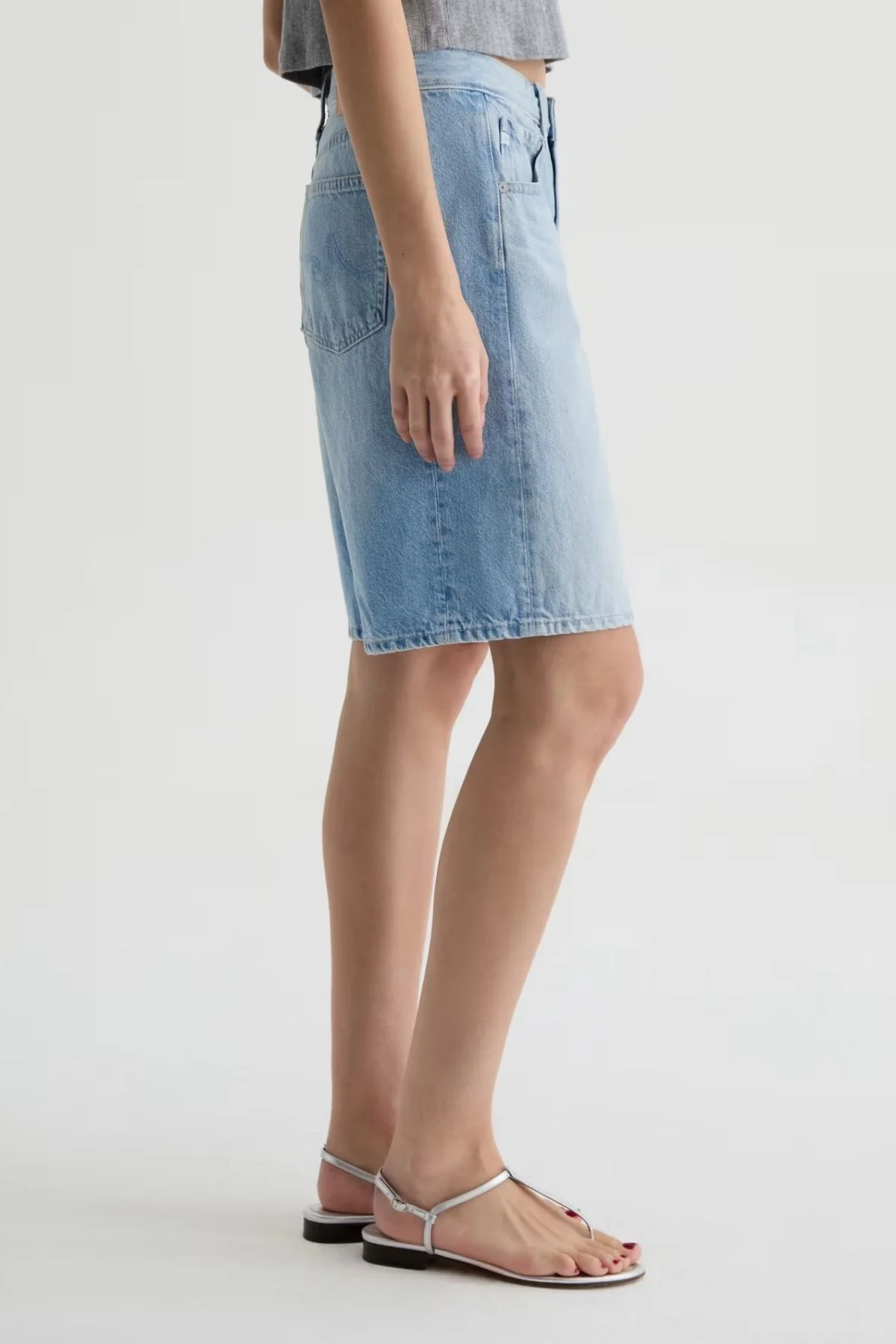 AG Denim Hattie Short - Mondrian - Image 3