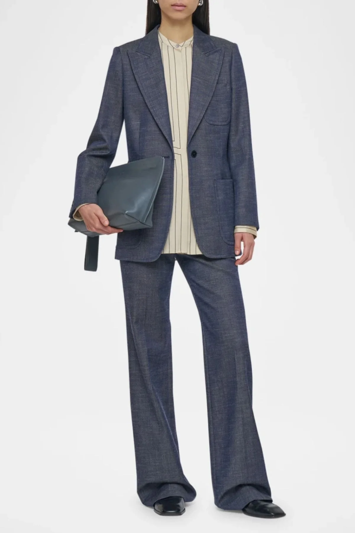 Joseph Cassini Jacket Sartorial Denim - Cobalt - Image 2