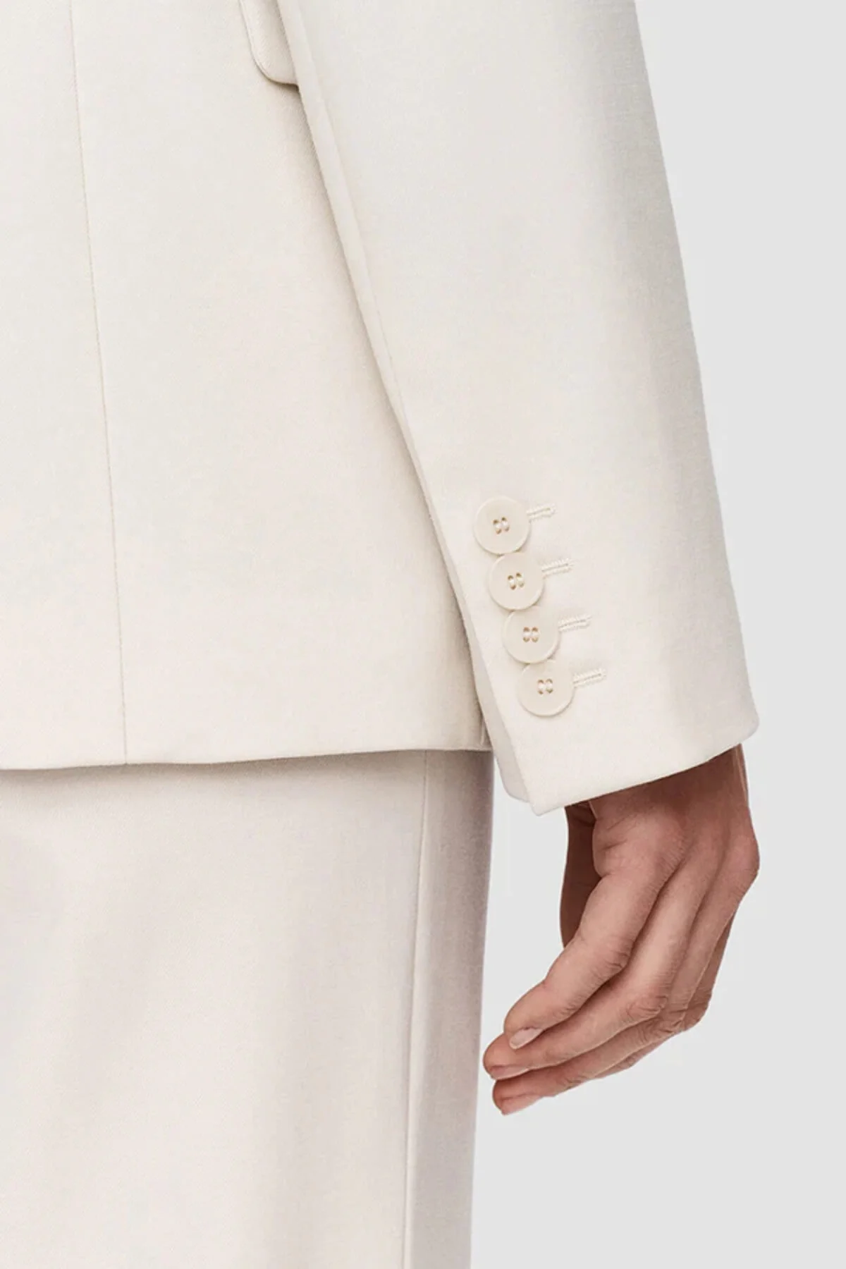 Joseph Jaden Jacket - Oat - Image 3