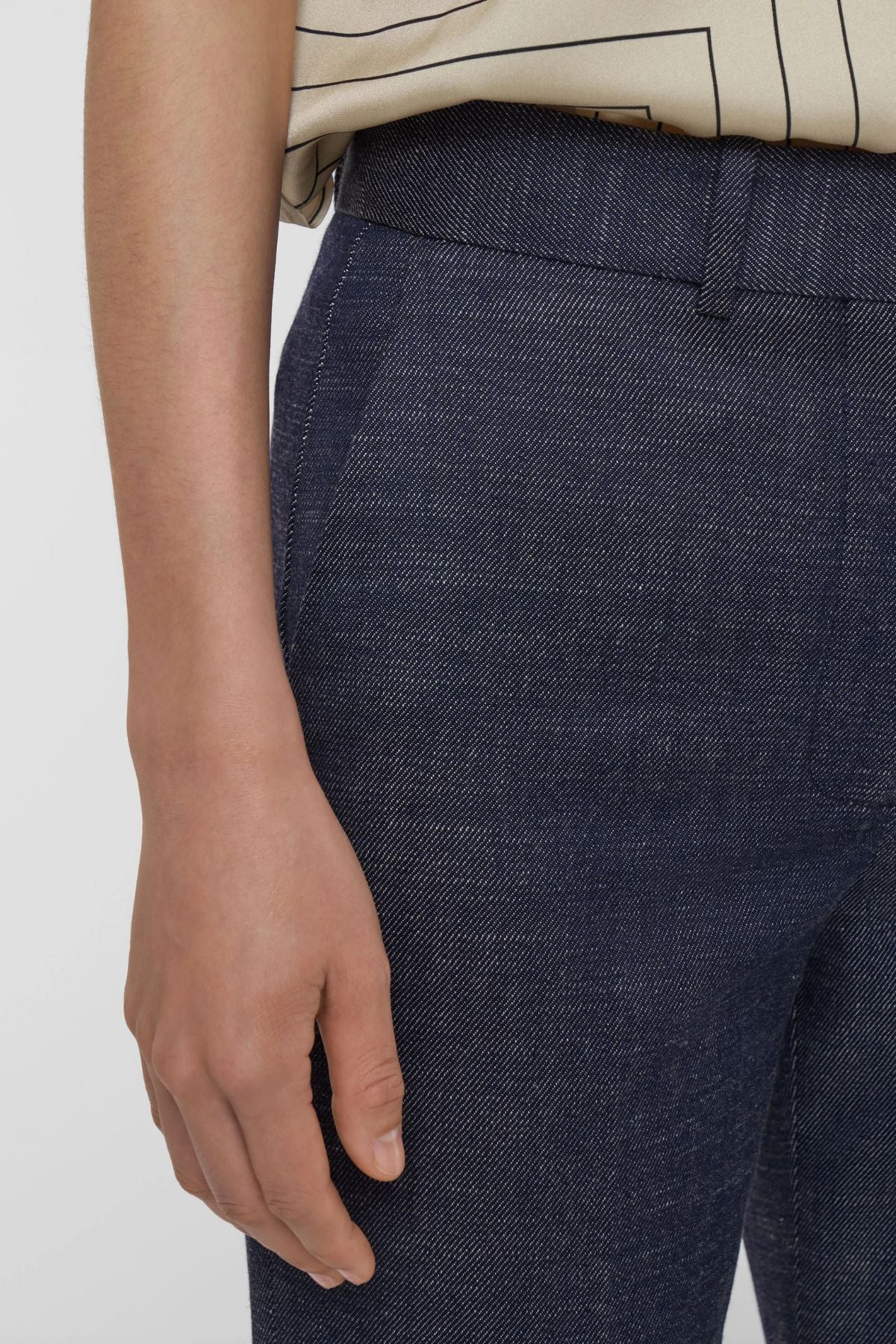 Joseph Morrisey Sartorial Denim Trouser - Cobalt - Image 4