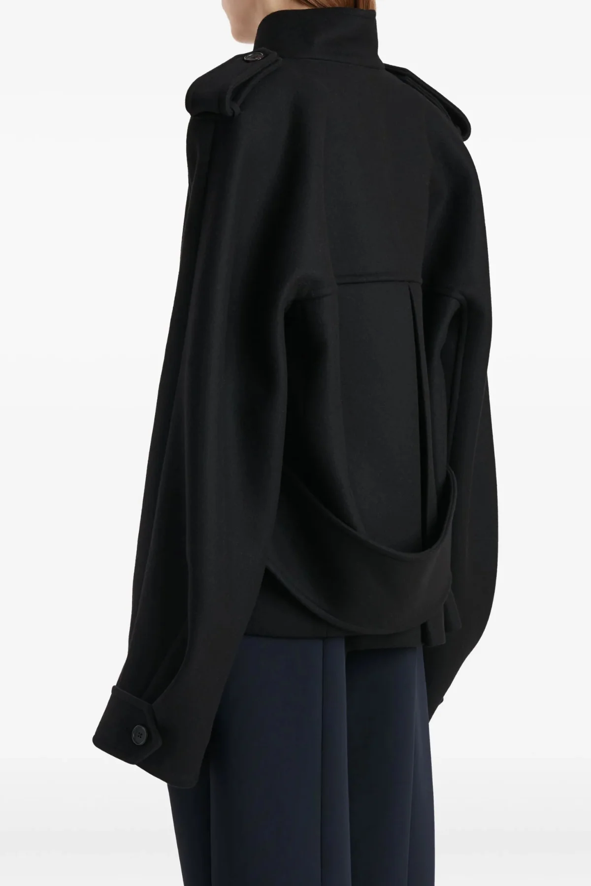 KHAITE Dean Jacket - Black - Image 3