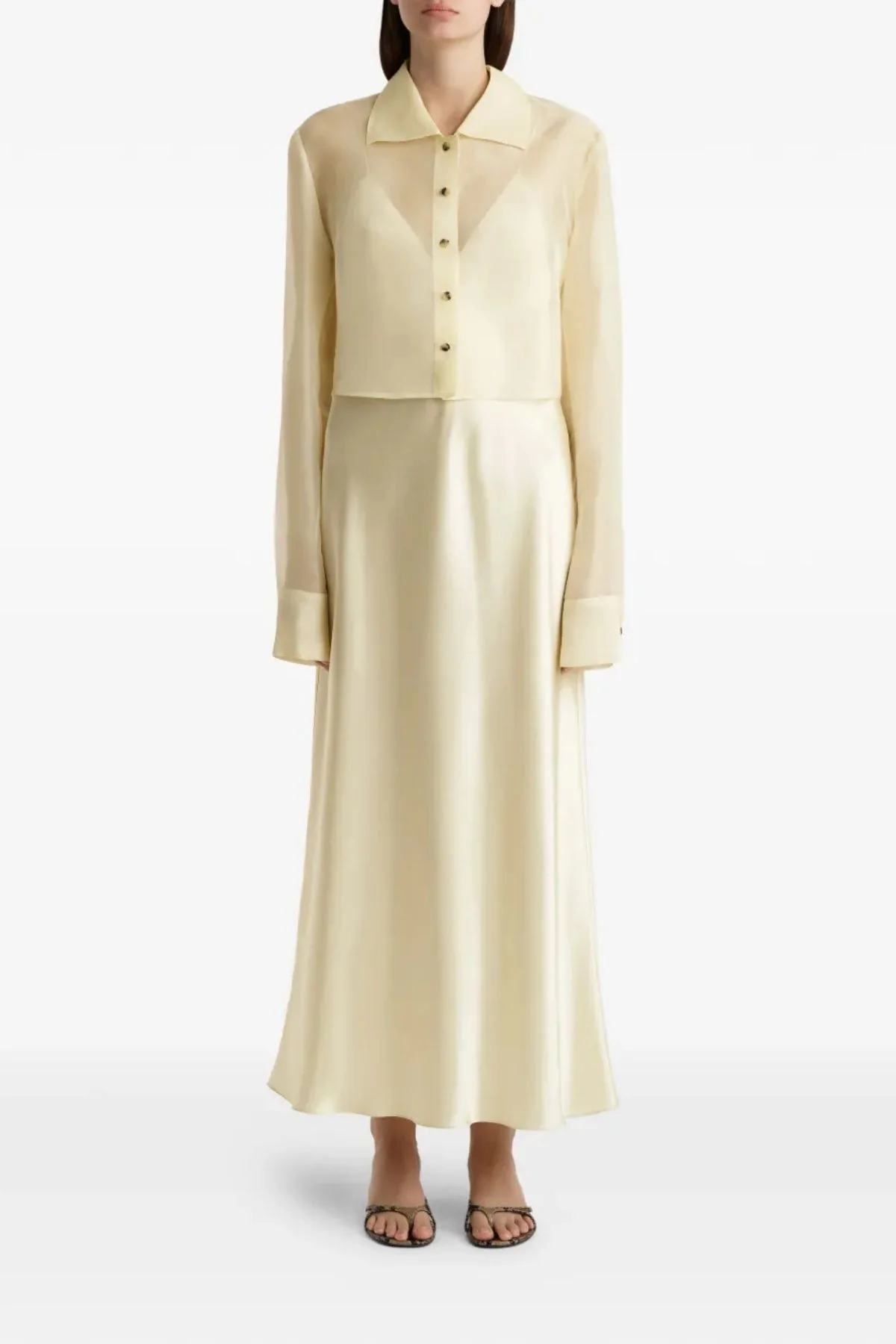 KHAITE Jasen Top - Pale Yellow - Image 5