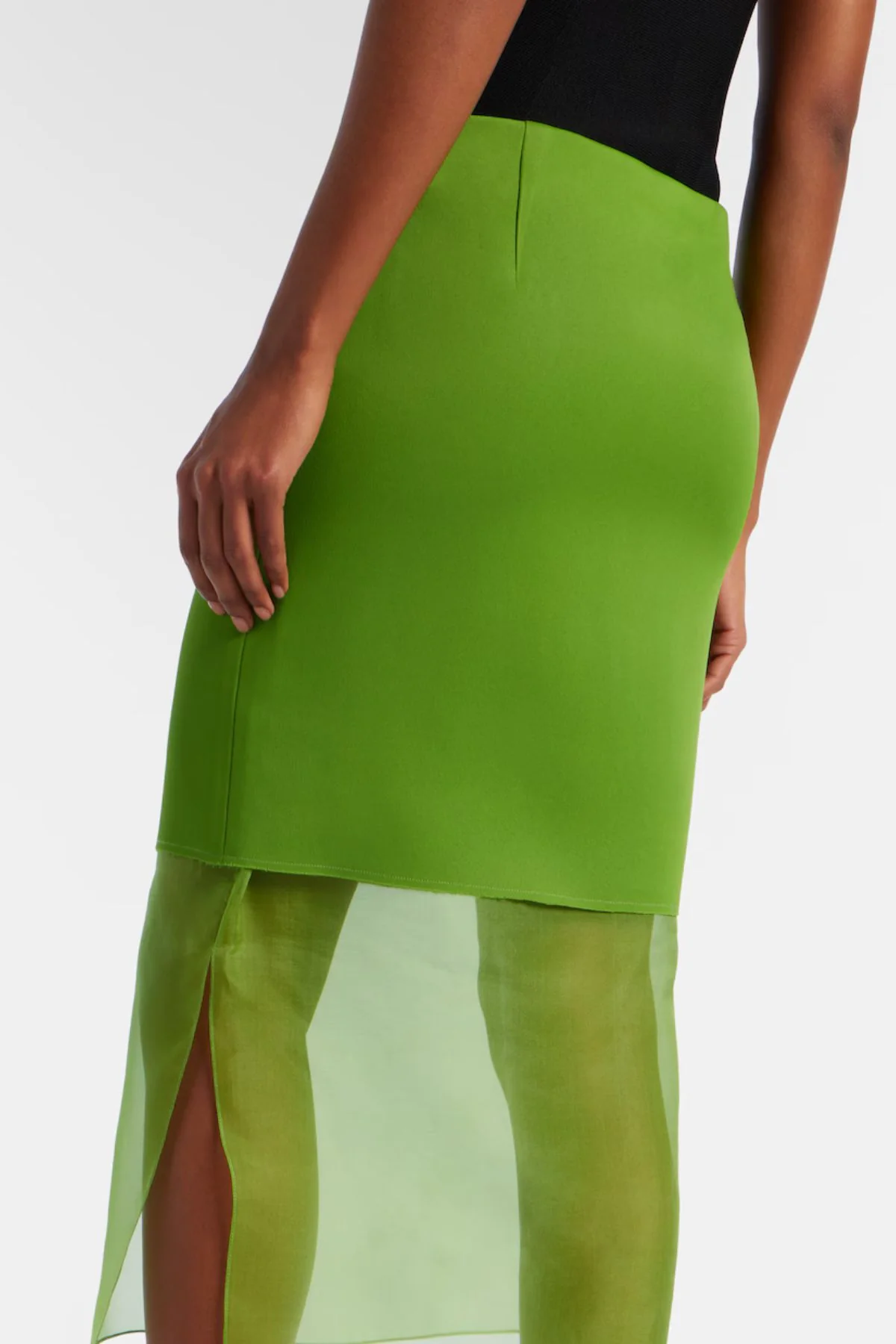 KHAITE Sybil Skirt - Absinthe - Image 5
