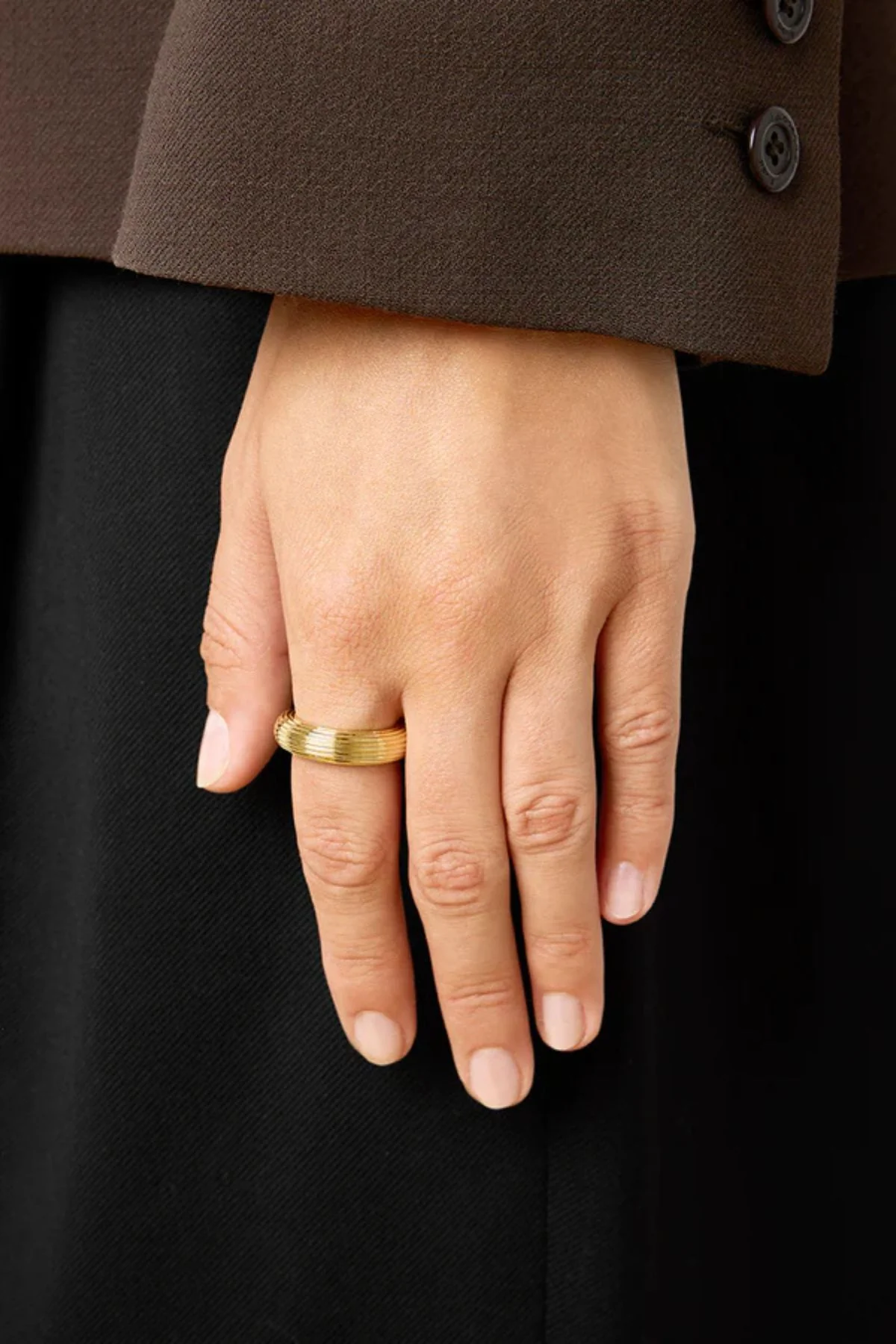 LIÉ STUDIO The Amelia Ring - Gold - Image 4