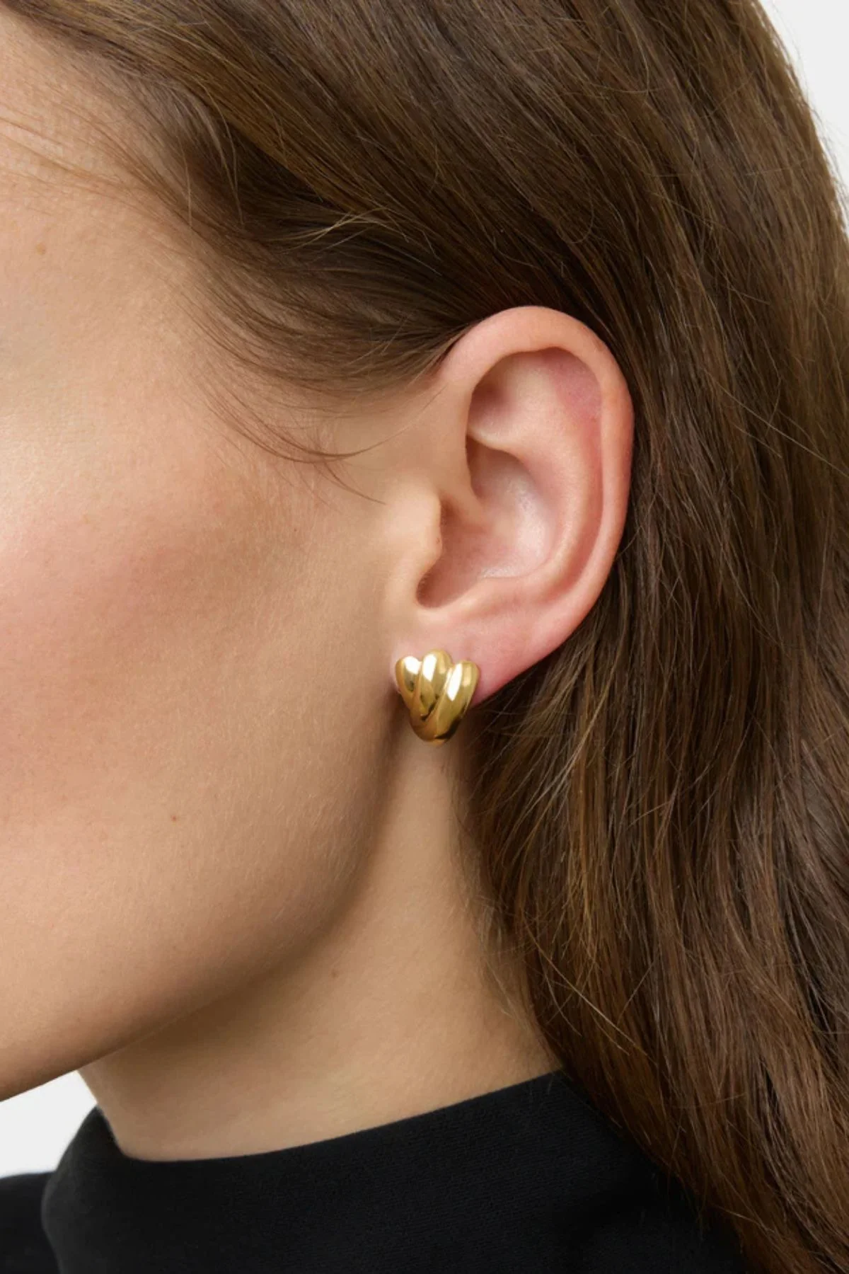 LIÉ STUDIO The Magda Earrings - Gold - Image 2