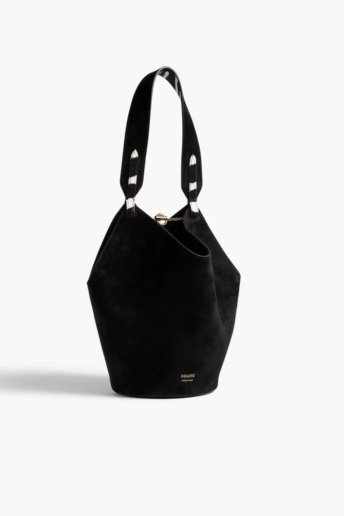 KHAITE Lotus Mini Tote - Black/ White - Image 2