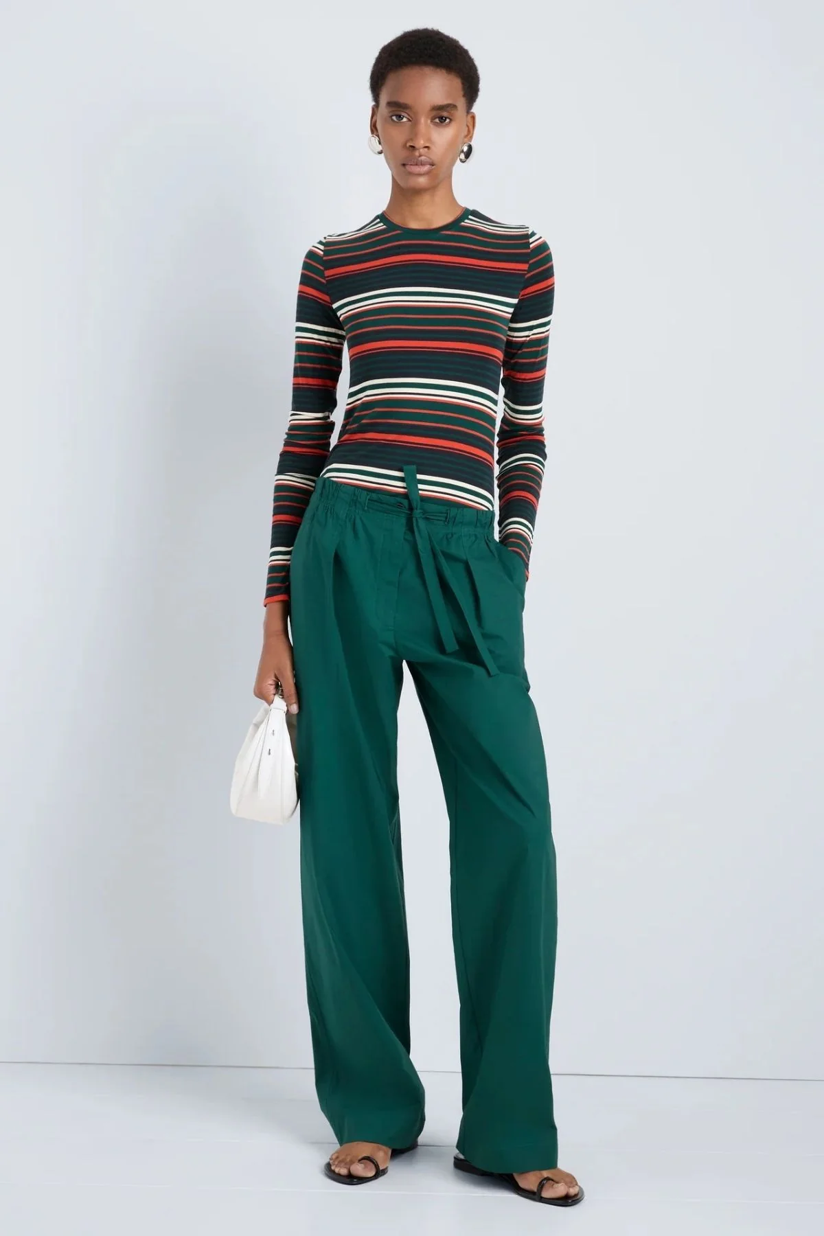 Proenza Schouler White Label Mae Top - Spruce Multi - Image 2