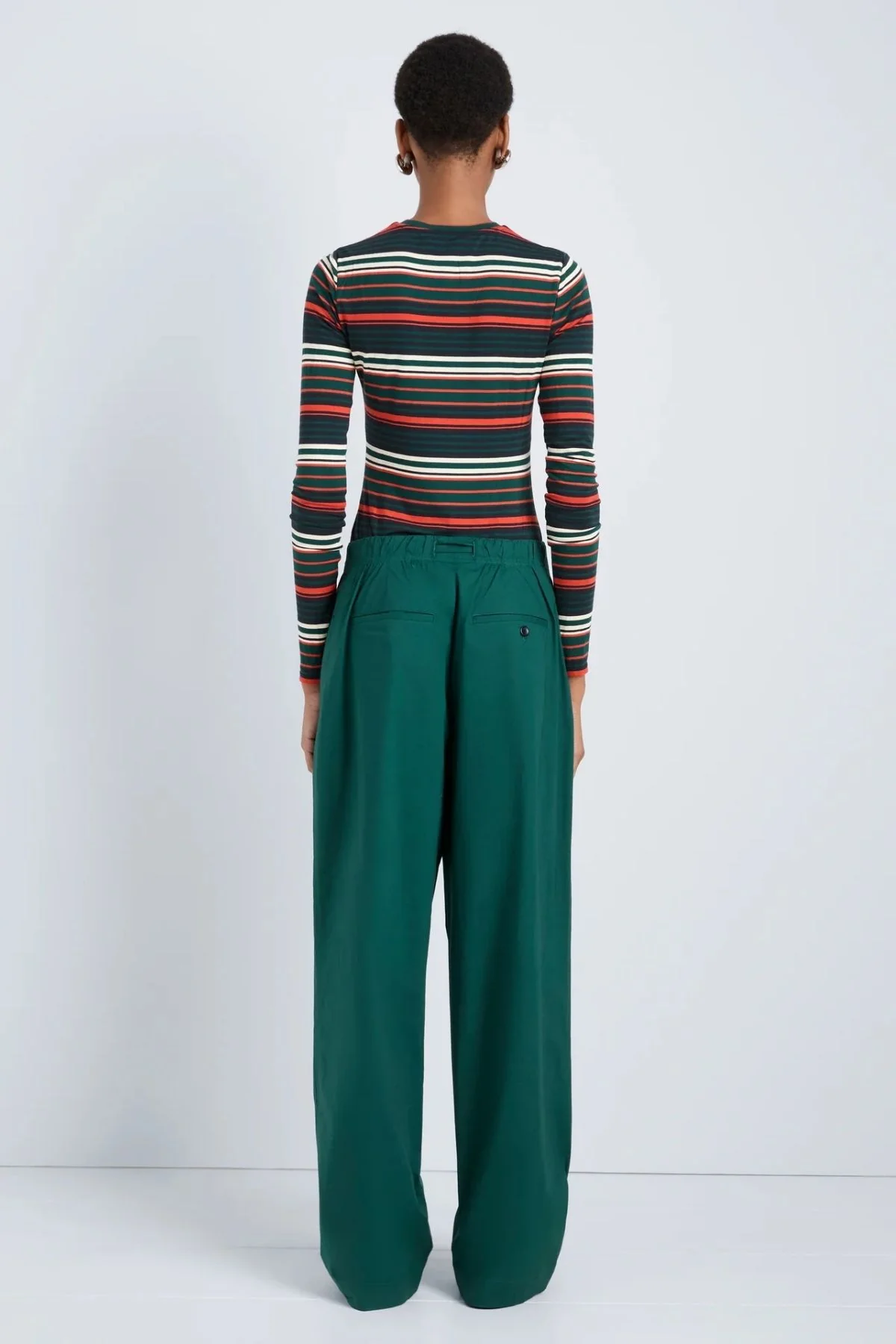 Proenza Schouler White Label Mae Top - Spruce Multi - Image 4