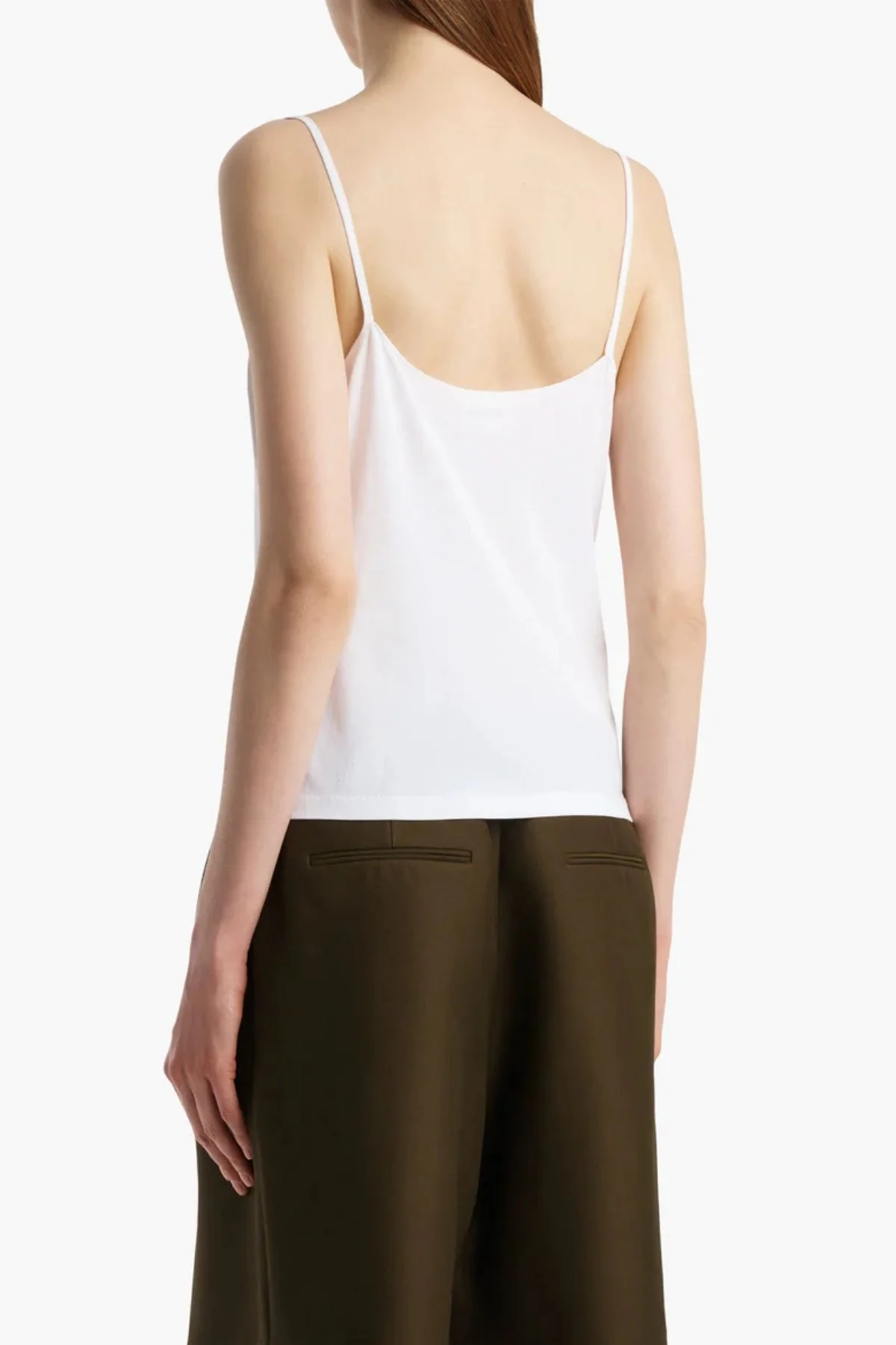 KHAITE Moss Cami - White - Image 3
