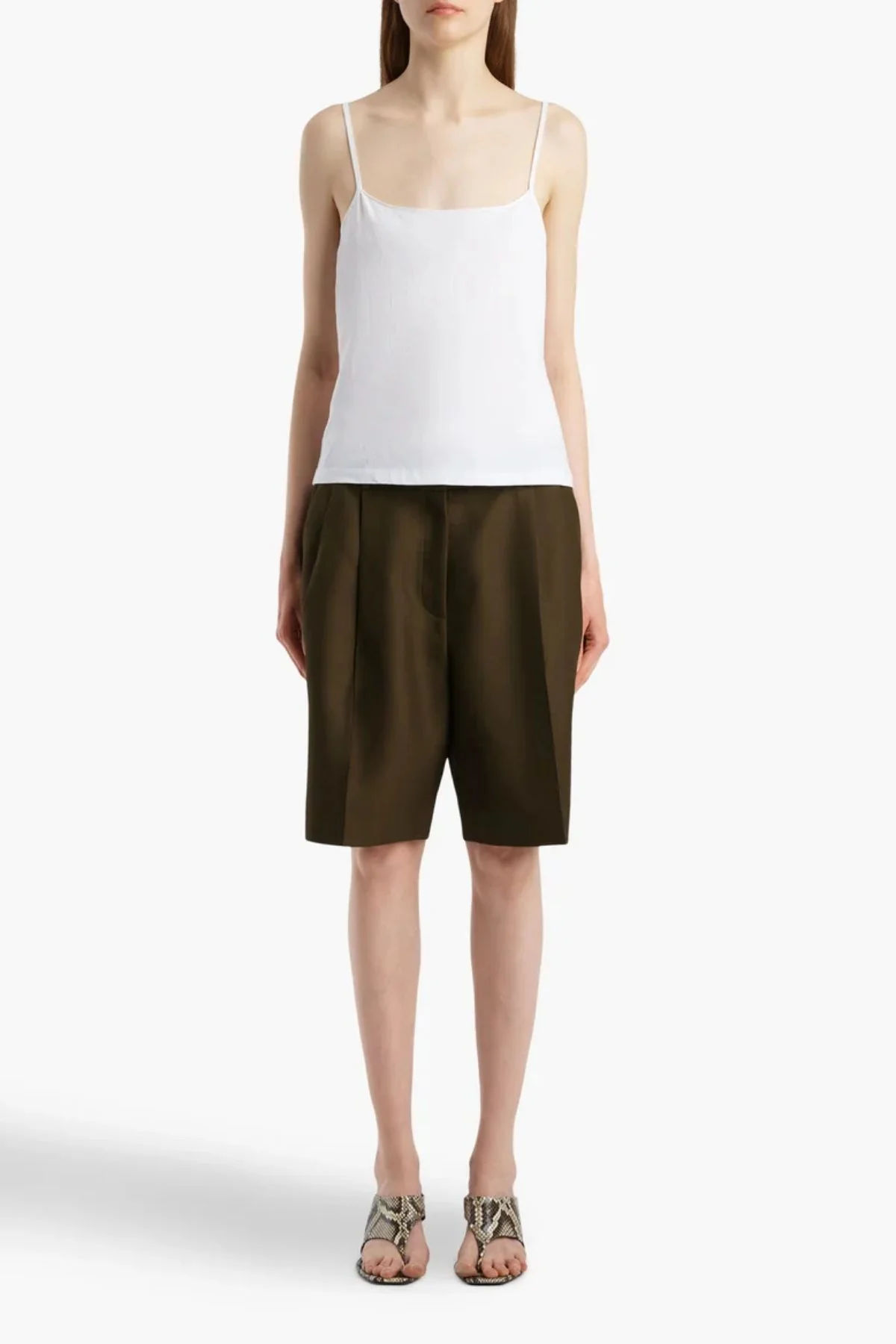 KHAITE Moss Cami - White - Image 5