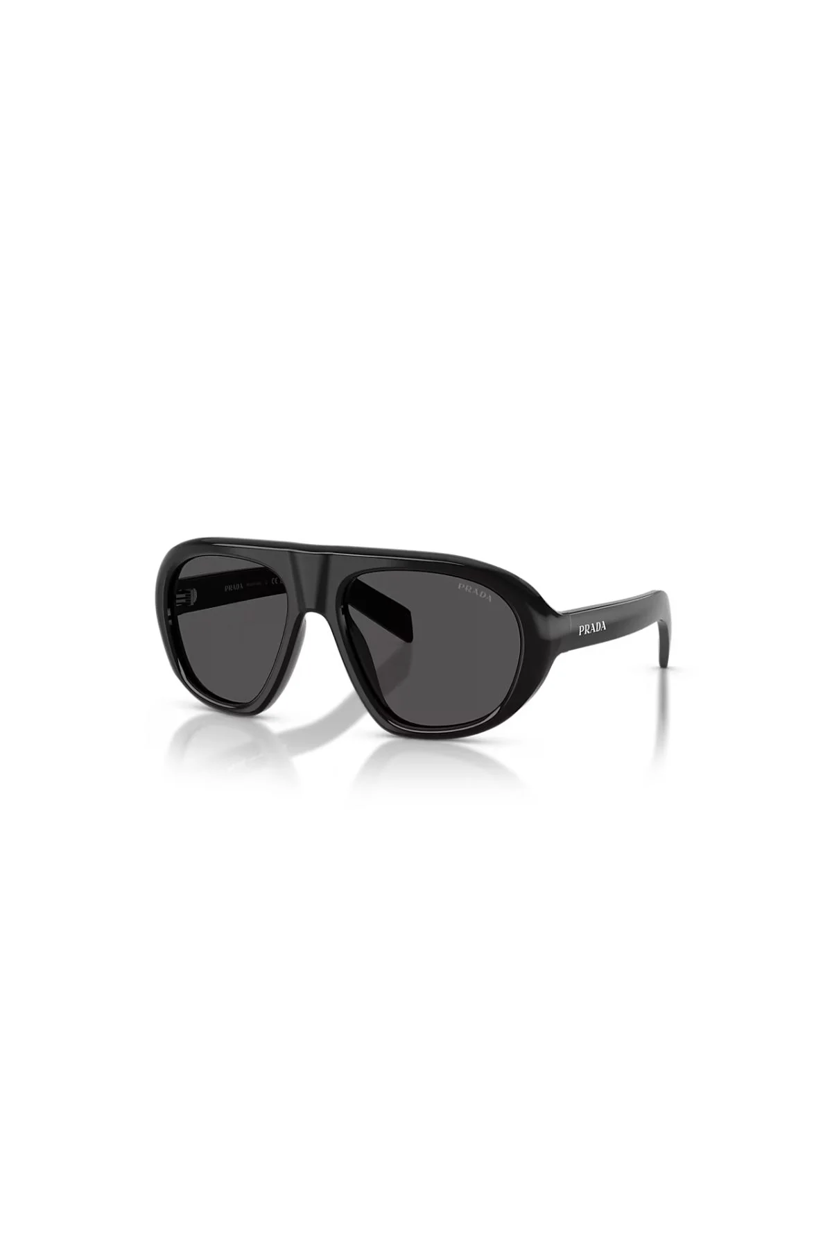 Prada Sunglasses - Black/ Dark Grey - Image 2