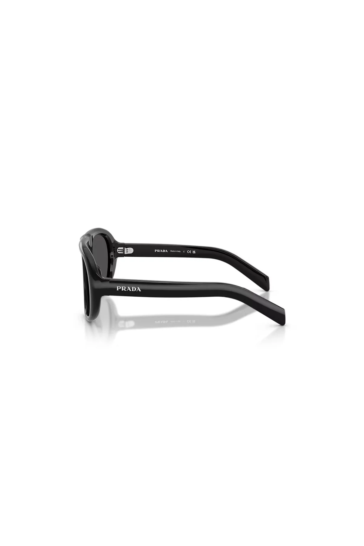Prada Sunglasses - Black/ Dark Grey - Image 3
