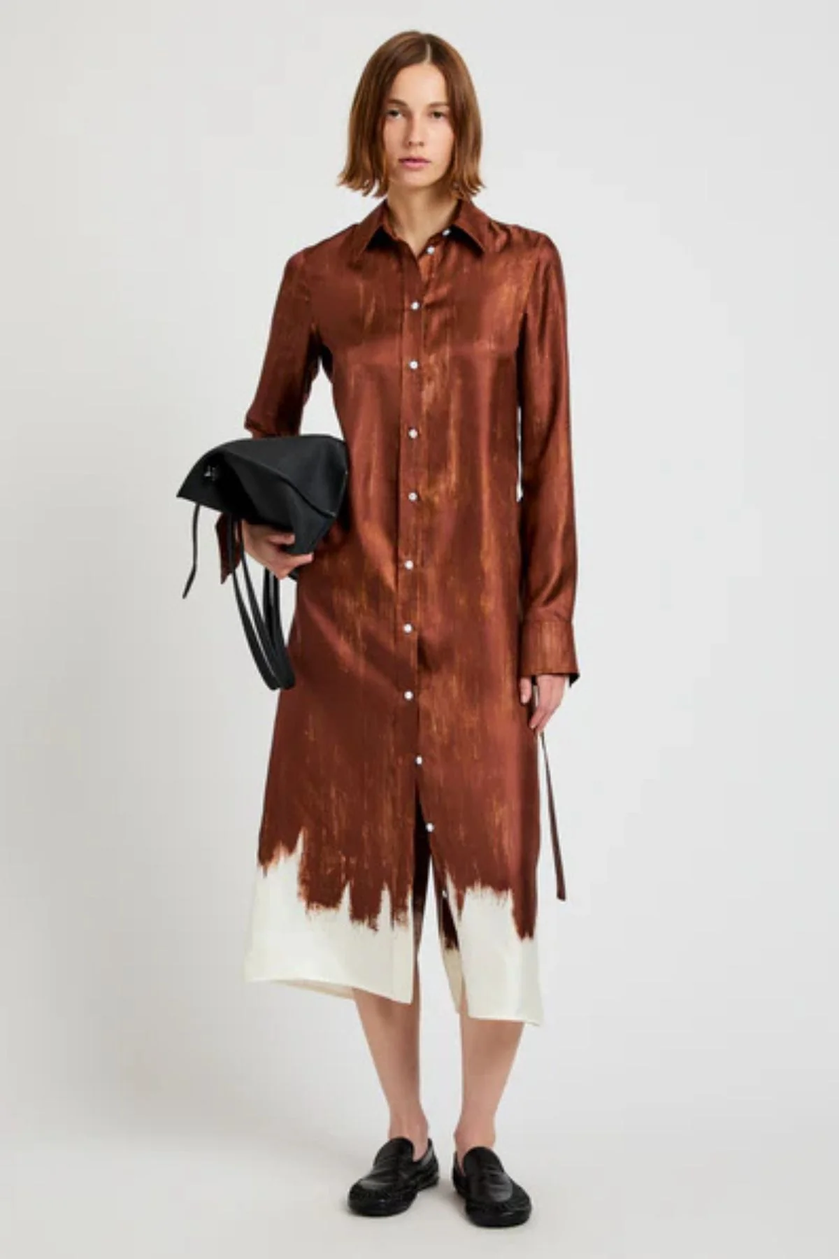 Proenza Schouler Amaya Dress - Sienna Multi - Image 3