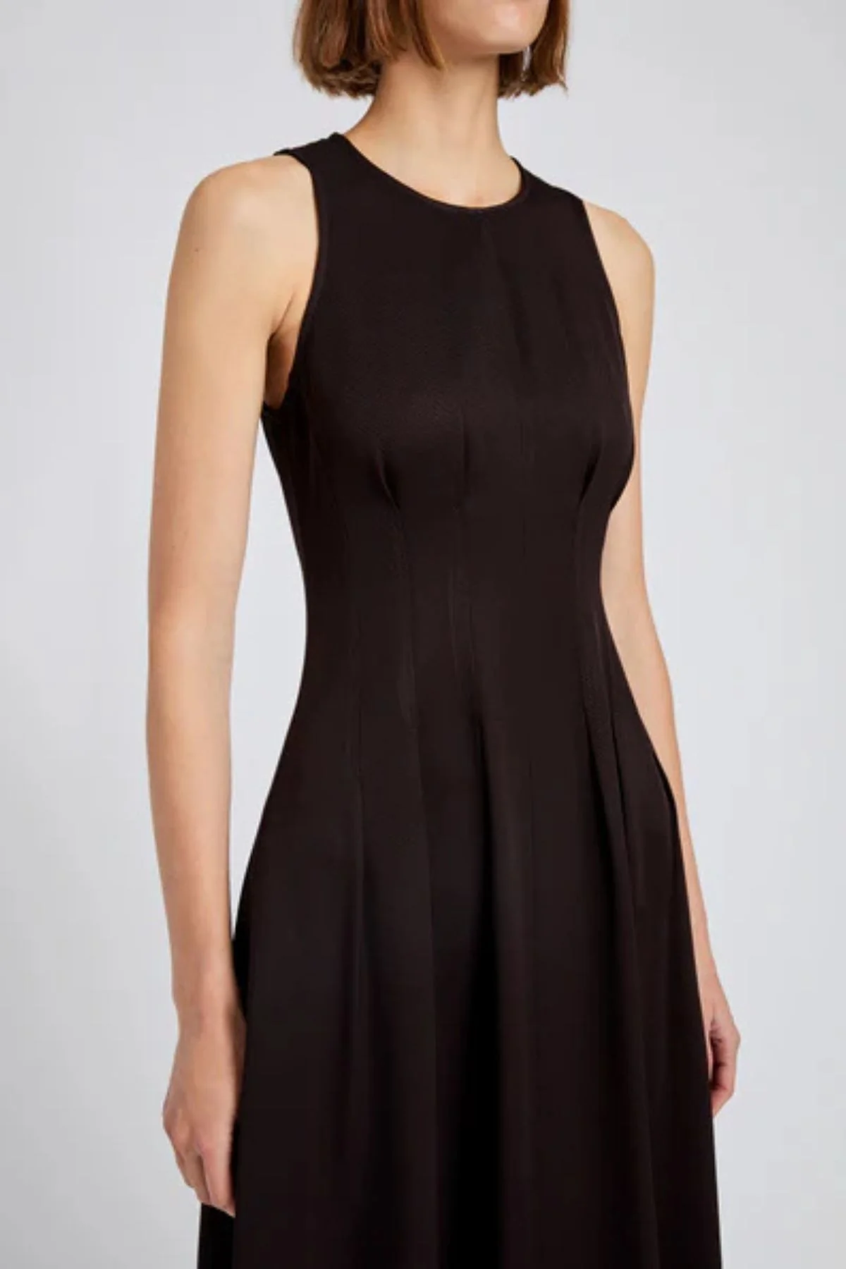 Proenza Schouler Bronwyn Dress - Chocolate - Image 5