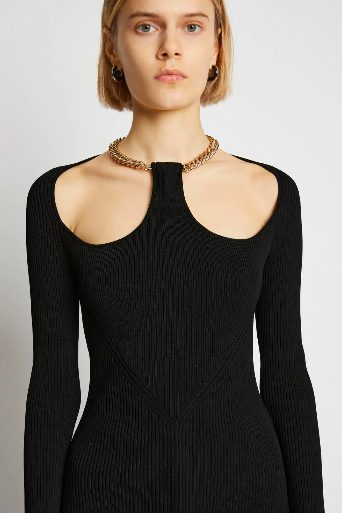 Proenza Schouler Viscose Knit Top - Black - Image 4