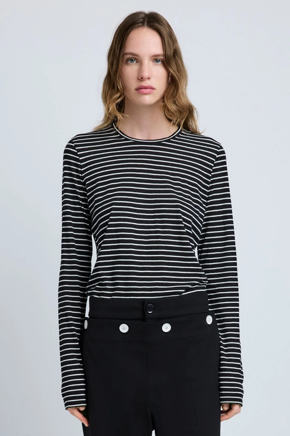 Proenza Schouler Mia T-Shirt - Black Multi - Image 2