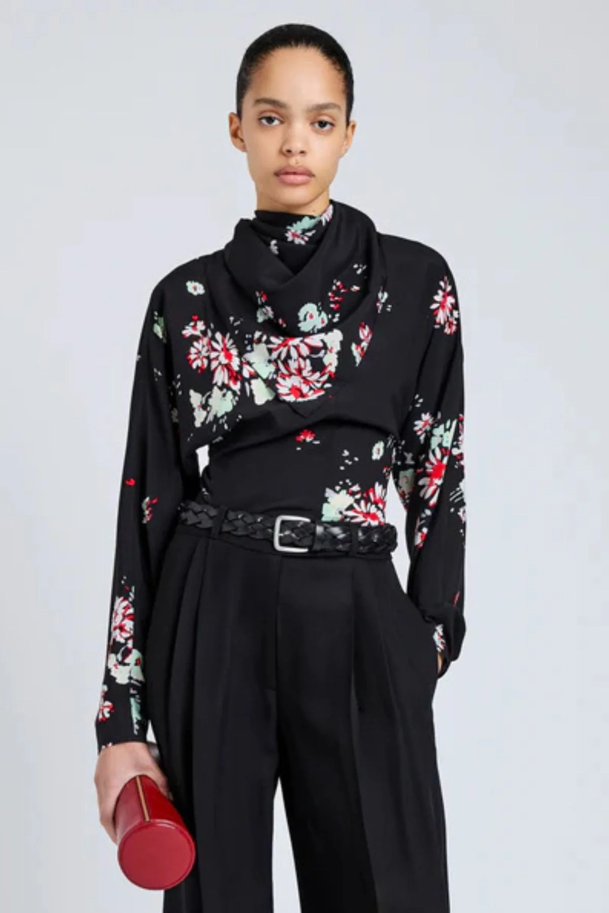 Proenza Schouler Ysabelle Top - Black Multi - Image 2