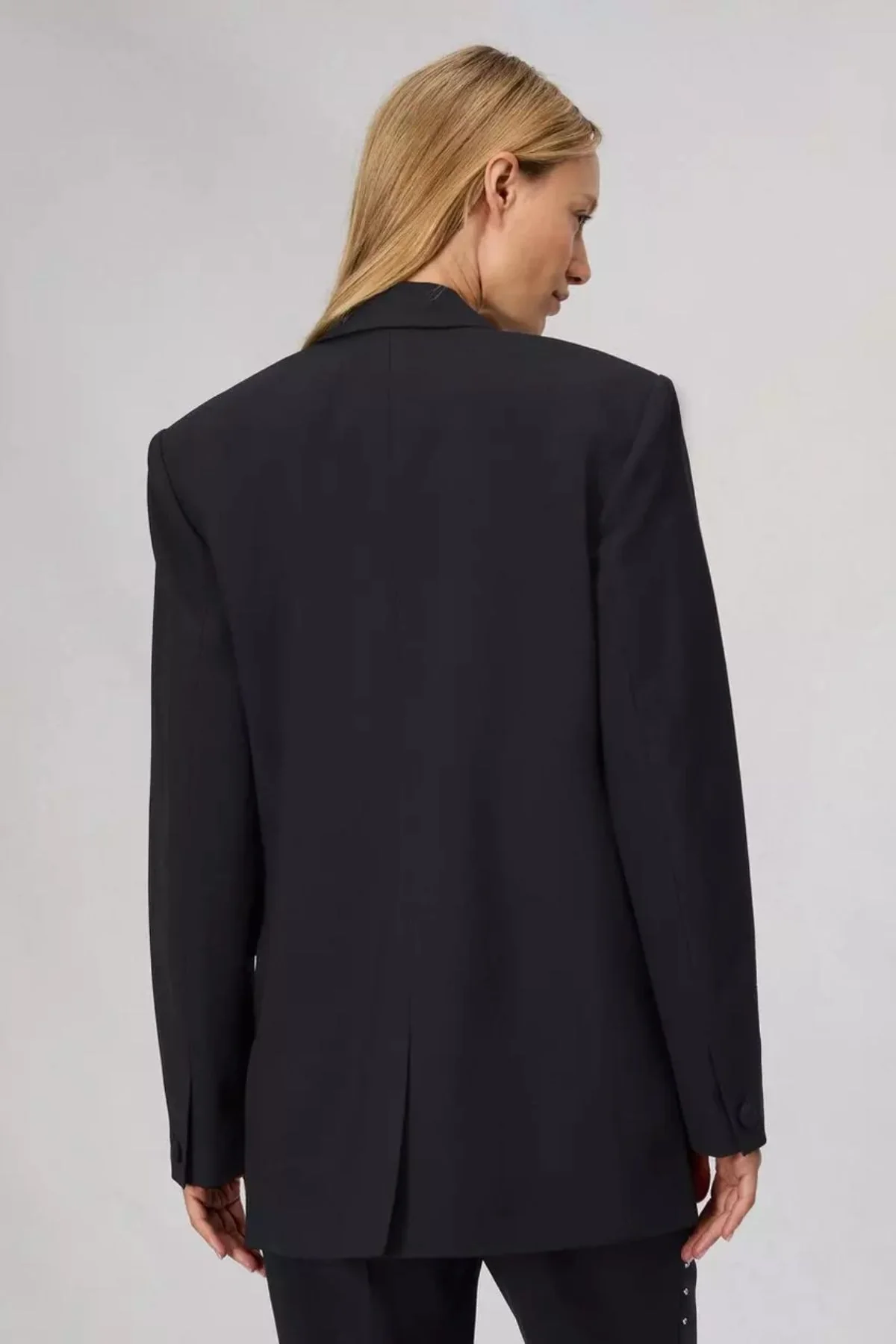 Rag & Bone Emile Stud Detail Blazer - Black - Image 4