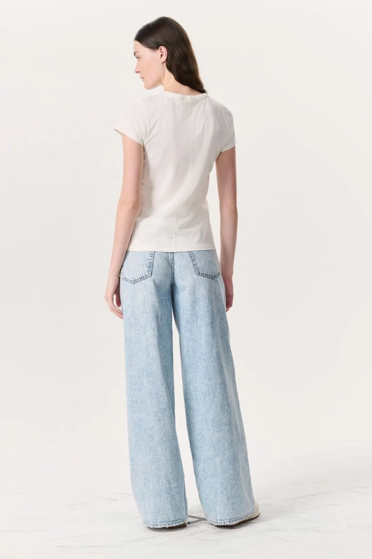 Rag & Bone More Love T-Shirt - Ivory - Image 2