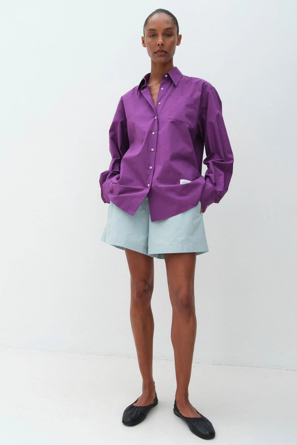 Rika Studios Park Shorts - Mentha