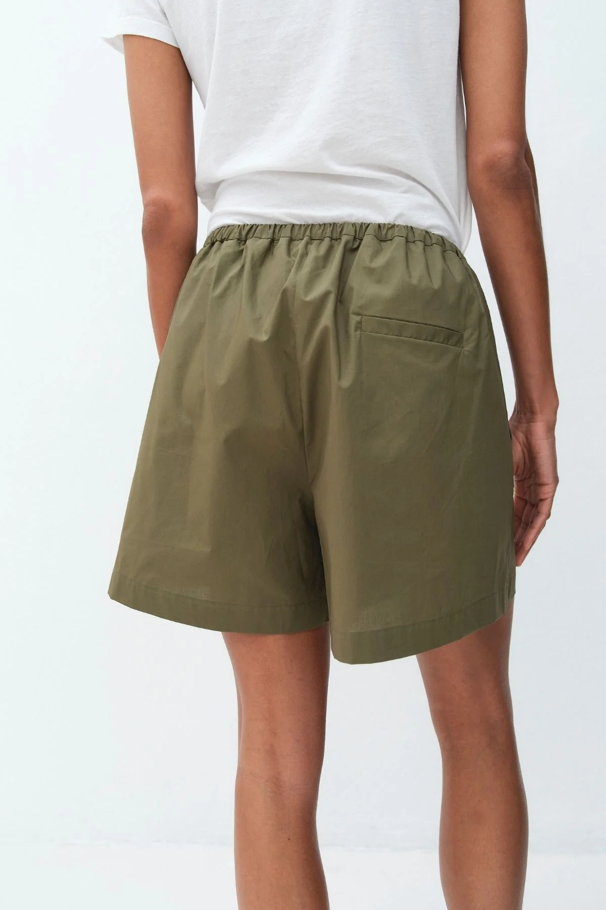 Rika Studios Park Shorts - Olive - Image 2