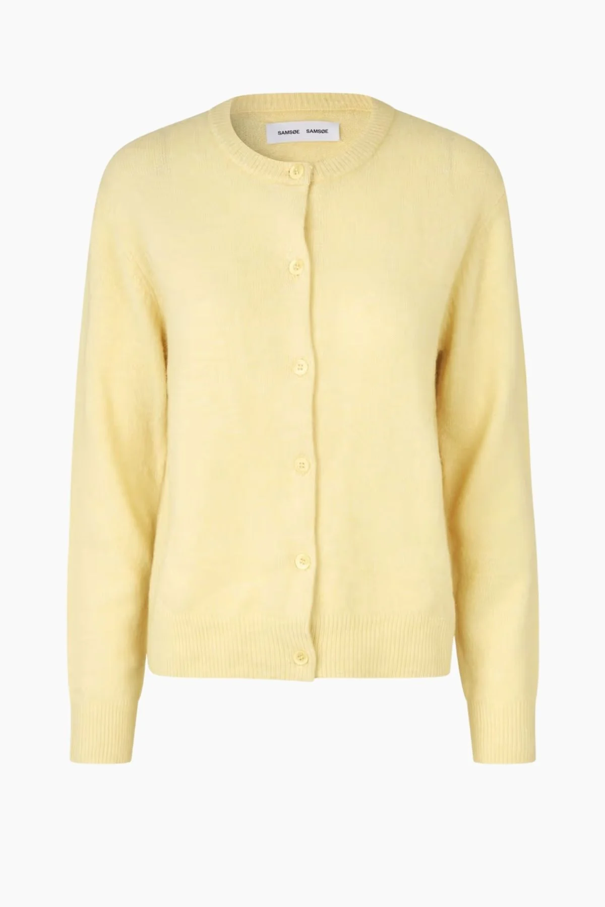 Samsøe Samsøe Nor Short Cardigan - Straw