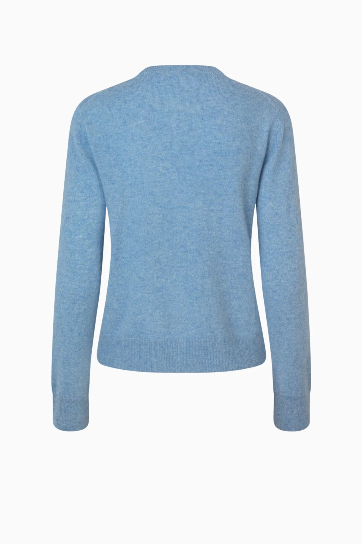 Samsøe Samsøe Saboston Cardigan - Blue Denim Melange - Image 3