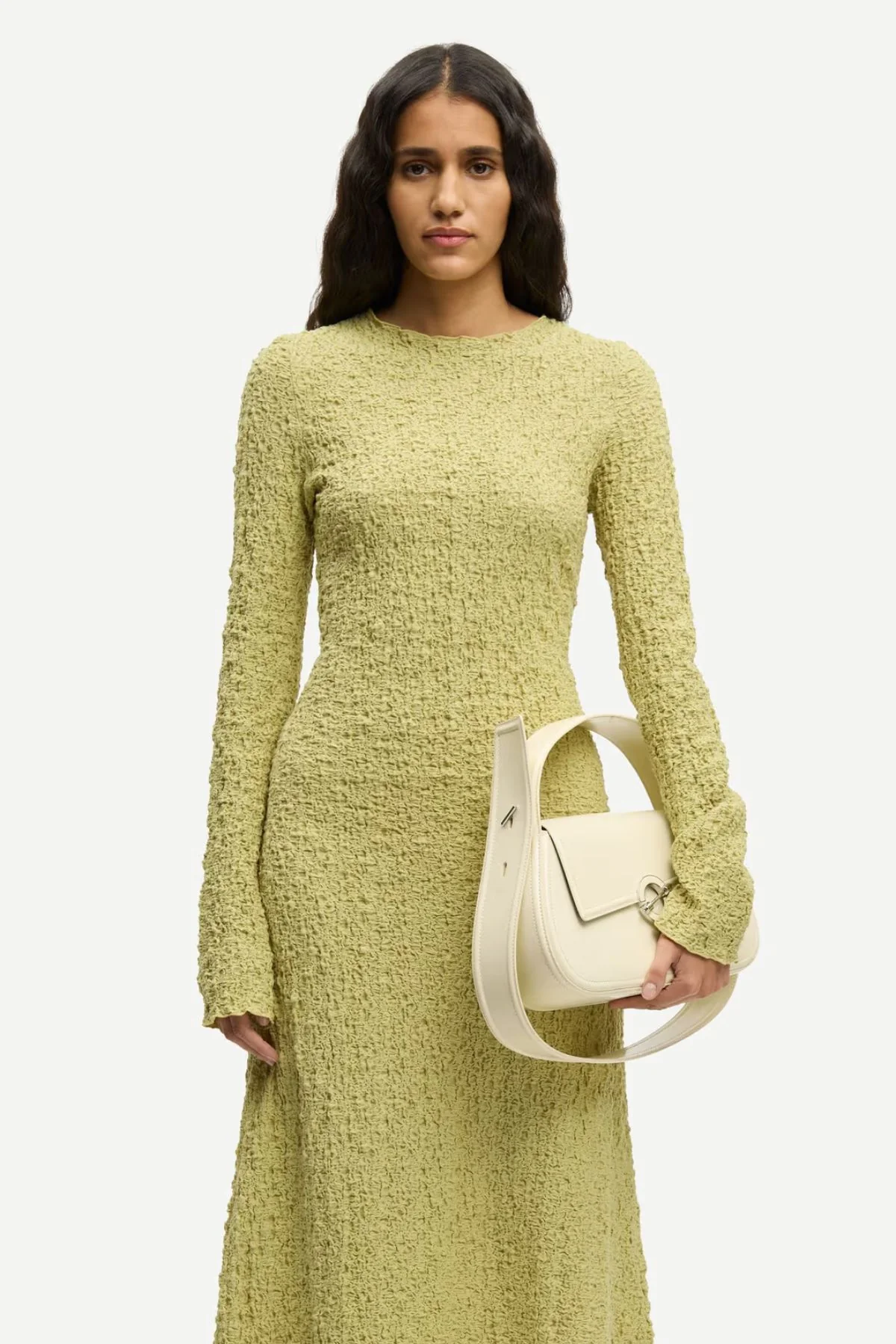 Samsøe Samsøe Sadaisy Dress - Sage Green - Image 5