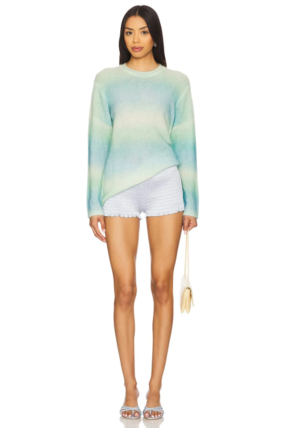 Samsøe Samsøe Salilou Sweater  - Mint Ombre - Image 5