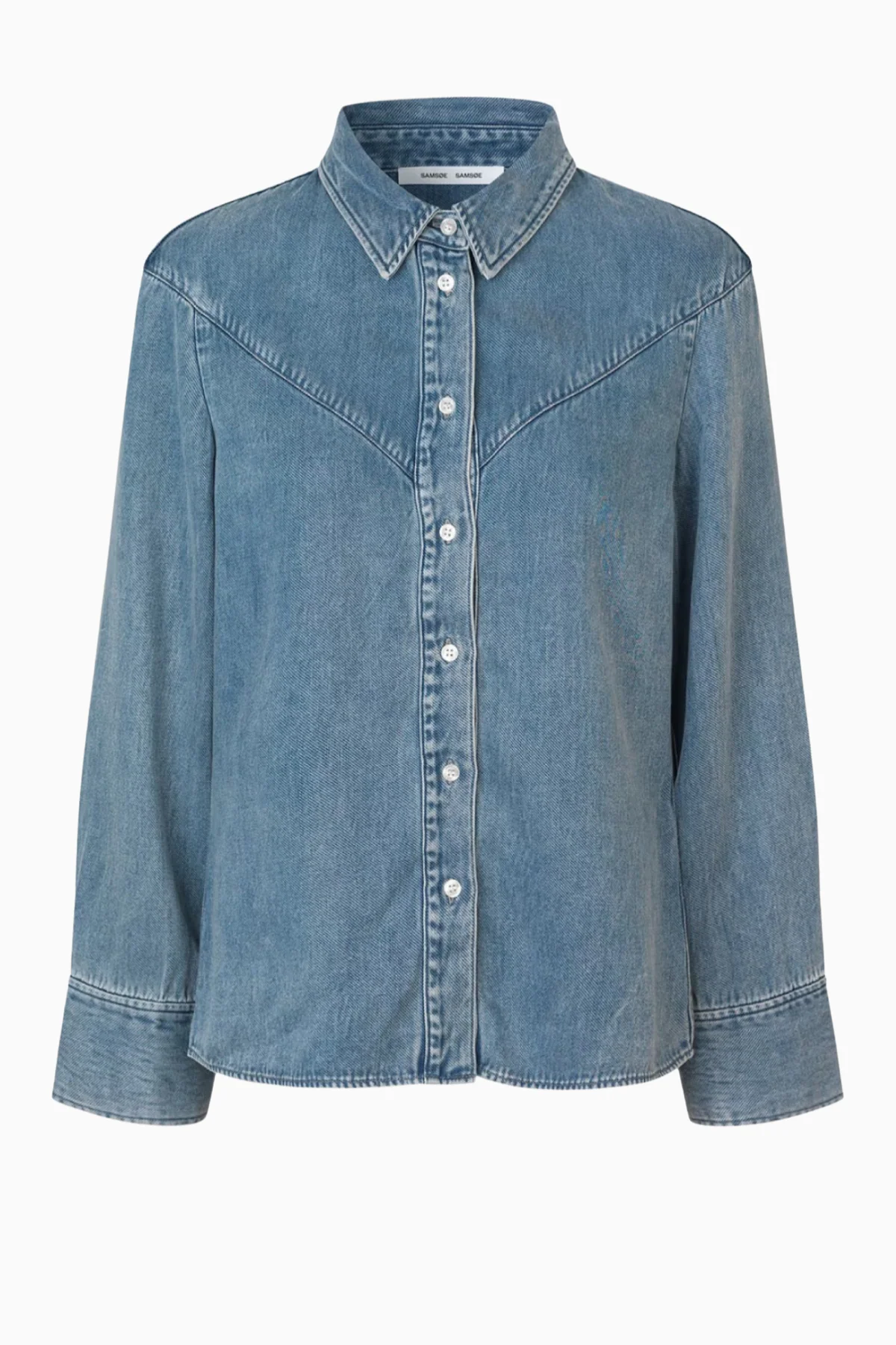 Samsøe Samsøe Samos Shirt  - Denim Blue